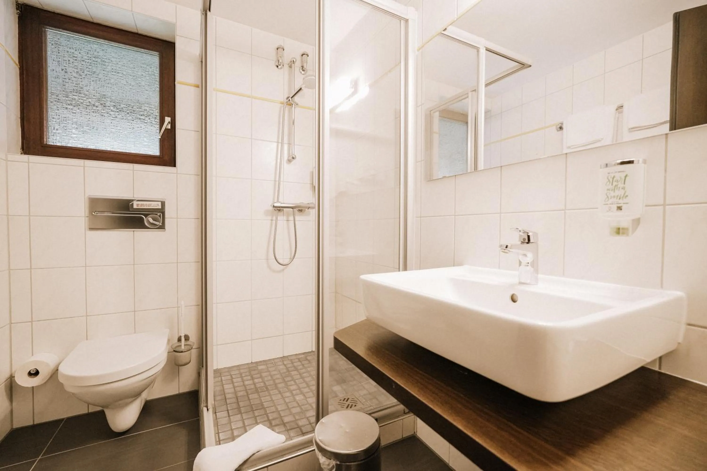 Bathroom in Landhotel Waldhaus