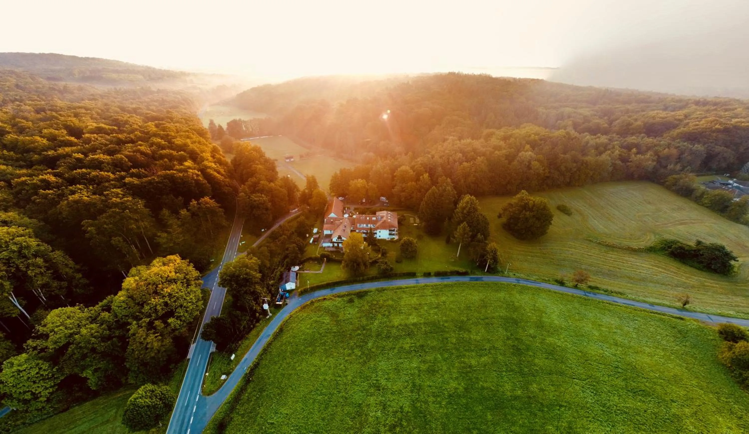 Property building in Landhotel Waldhaus