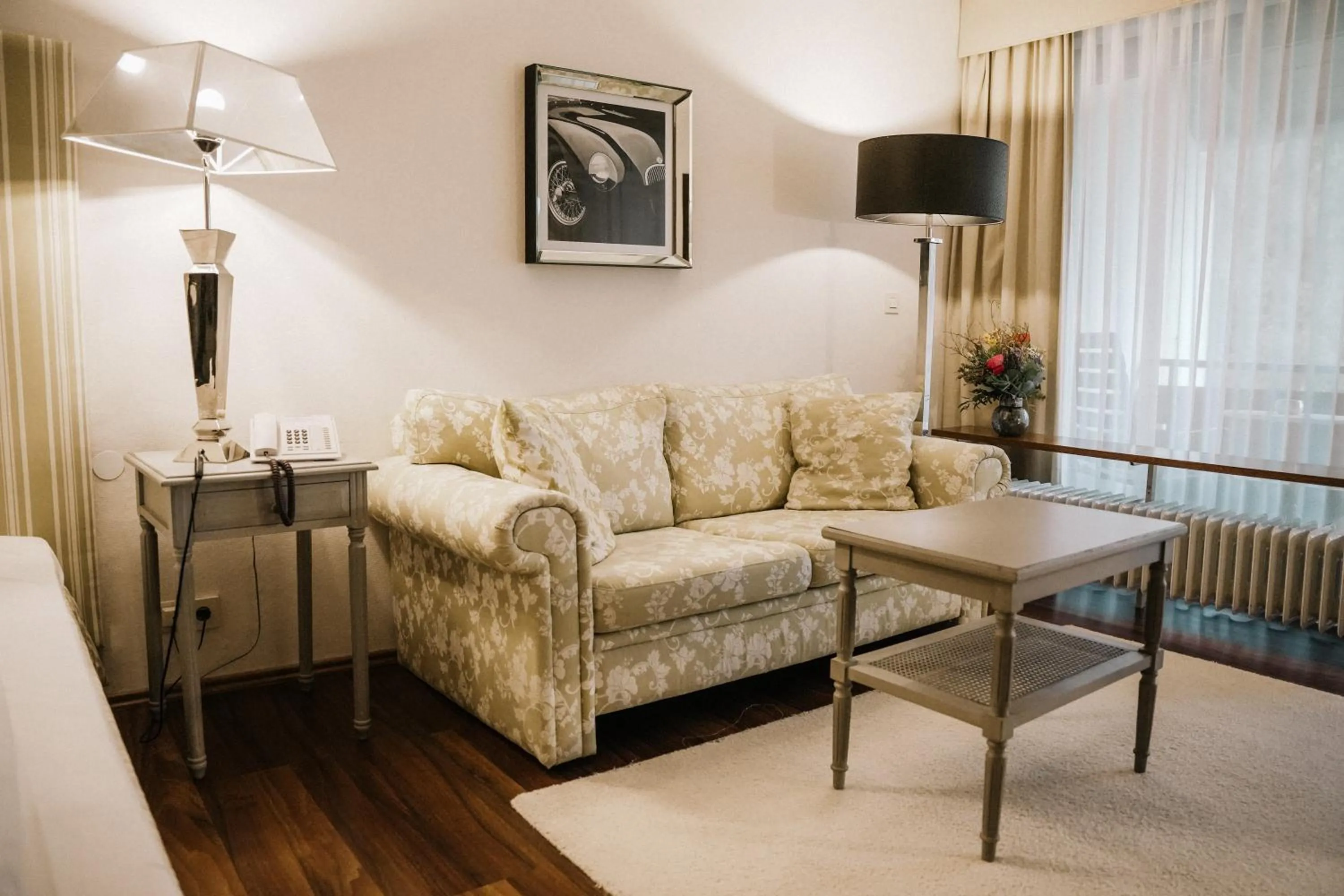 Seating area in Landhotel Waldhaus