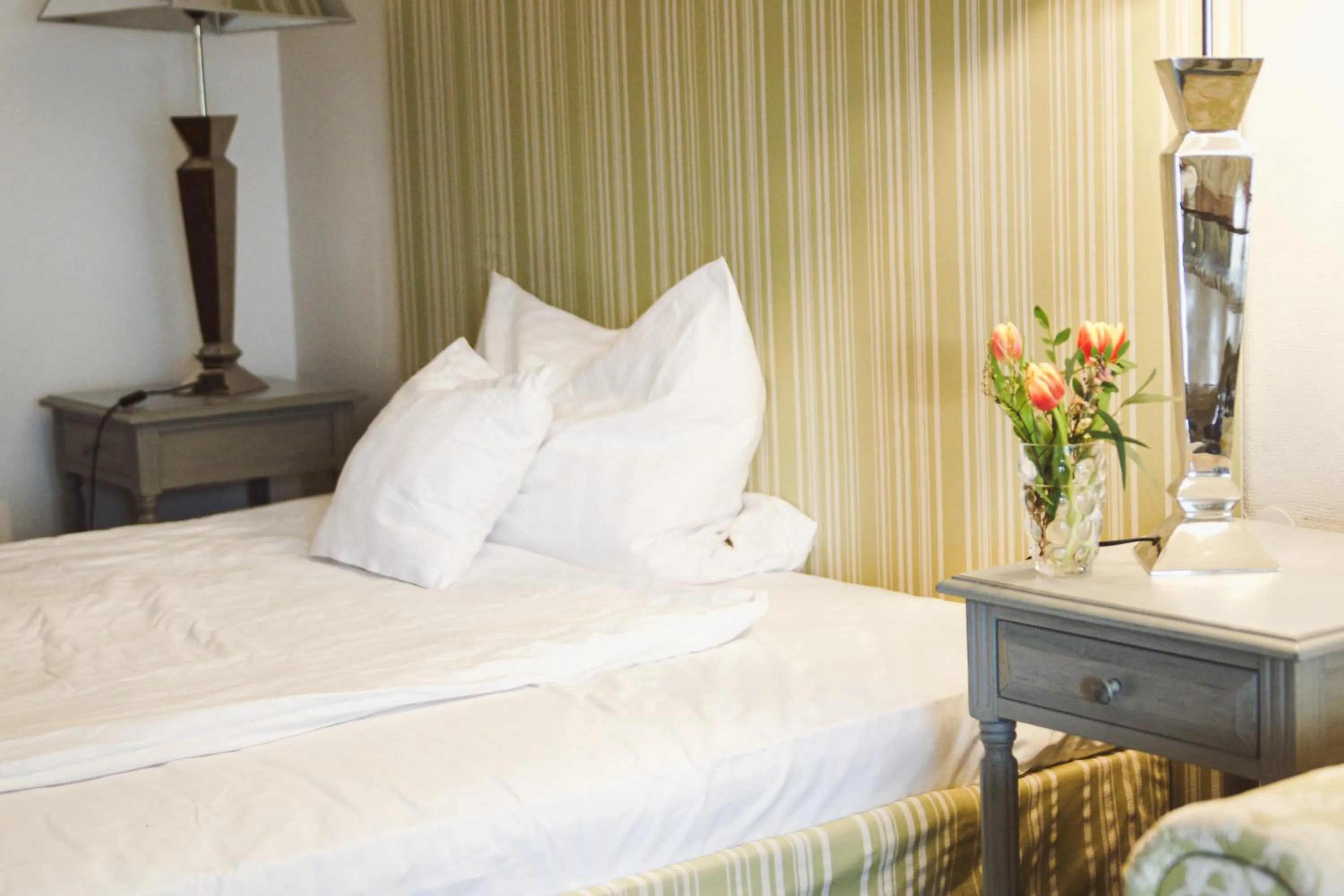 Photo of the whole room, Bed in Landhotel Waldhaus