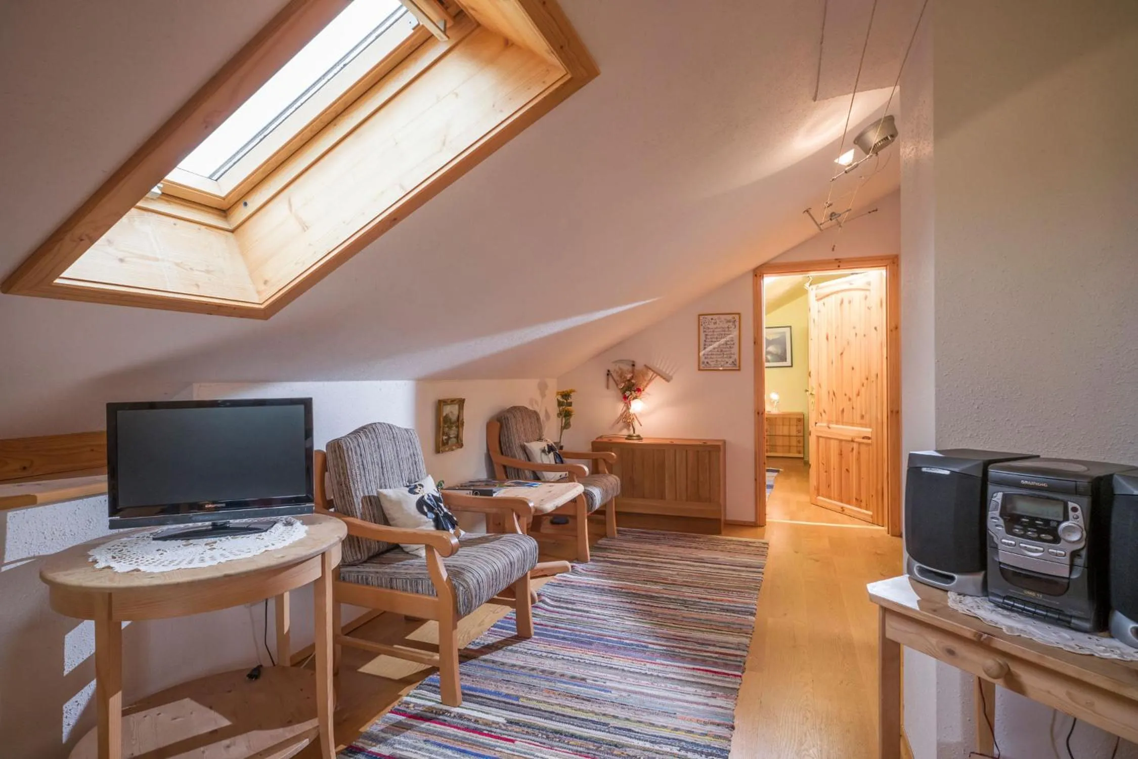 Living room in Bergbauernhof Hinterseebach