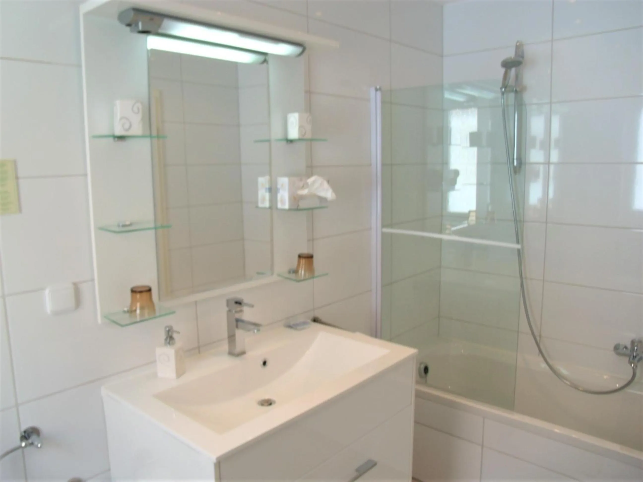 Bathroom in Hotel Brehm