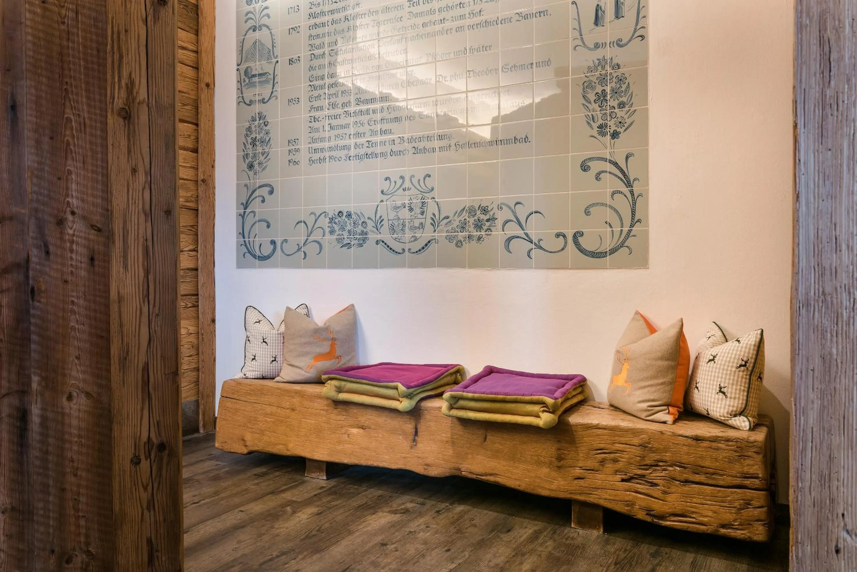 Decorative detail in Der Westerhof Hotel