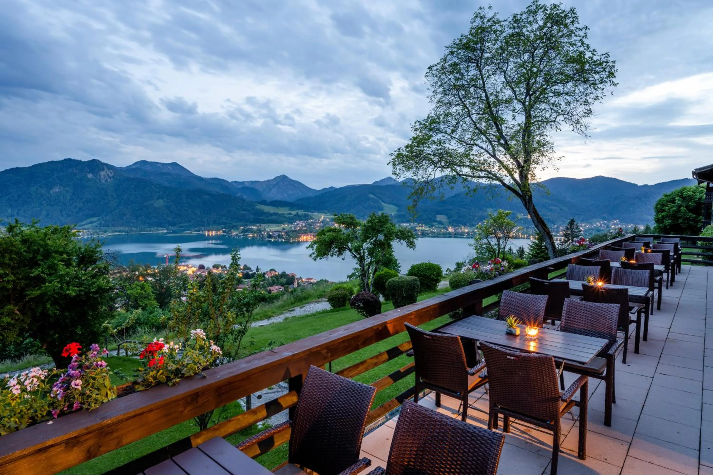 Lake view in Der Westerhof Hotel