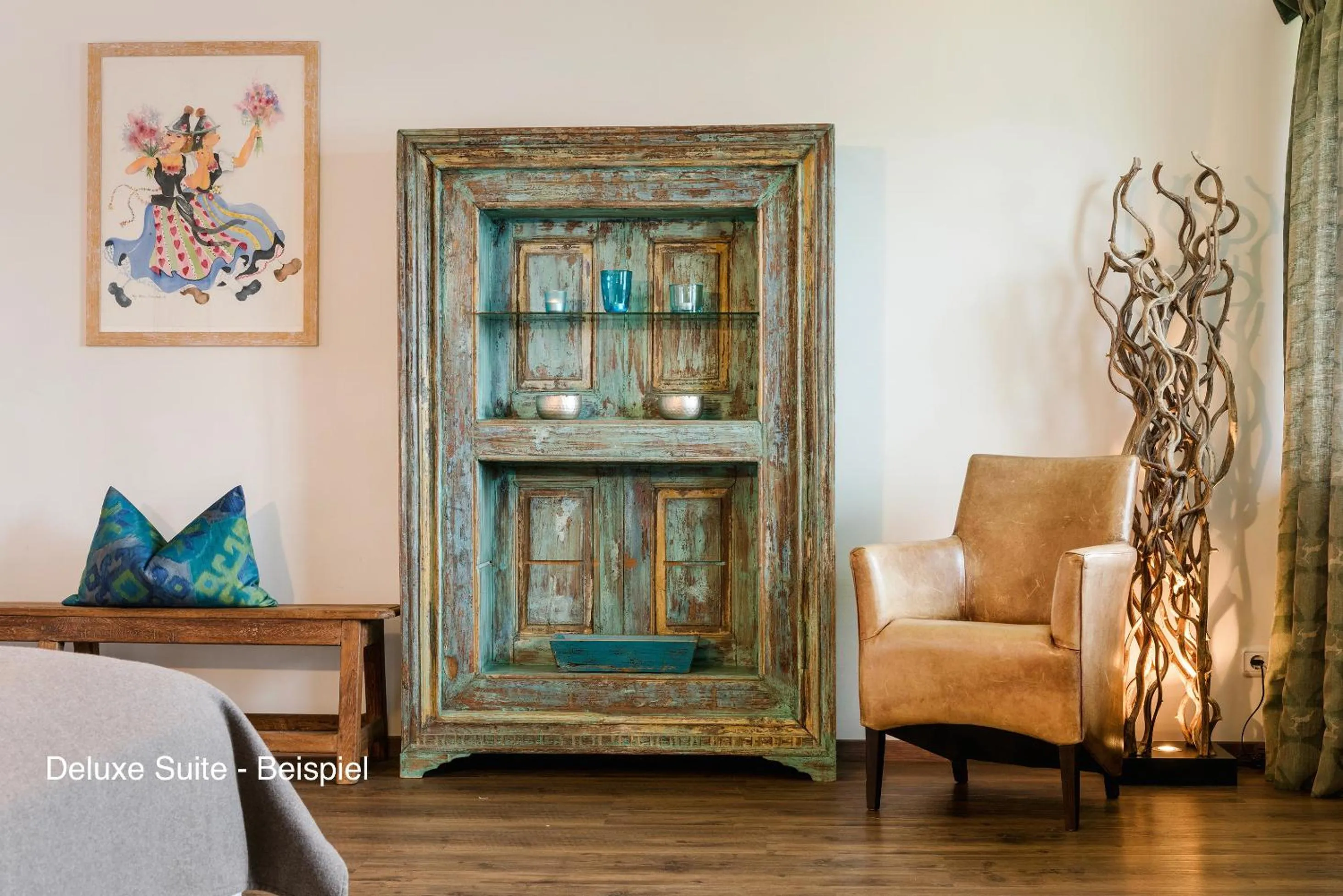 Decorative detail in Der Westerhof Hotel