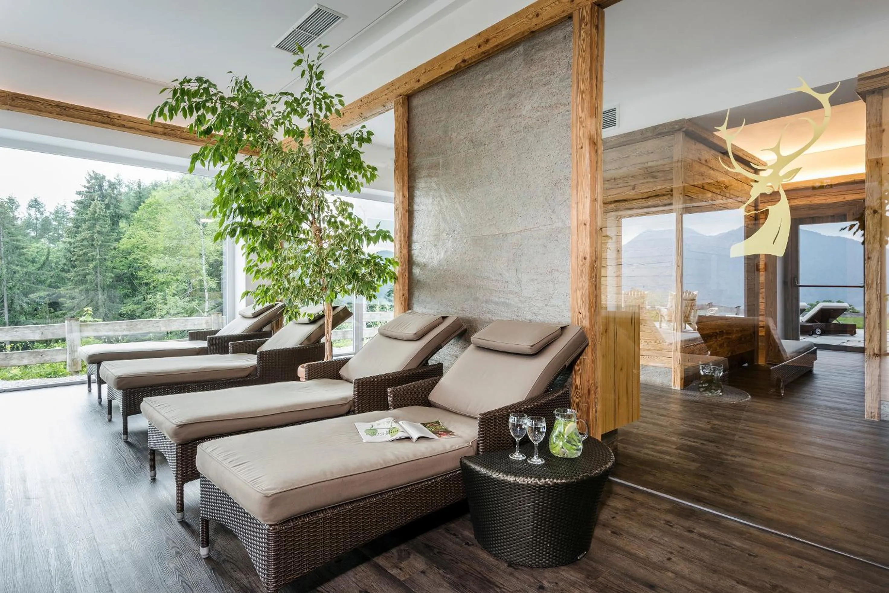 Sauna in Der Westerhof Hotel