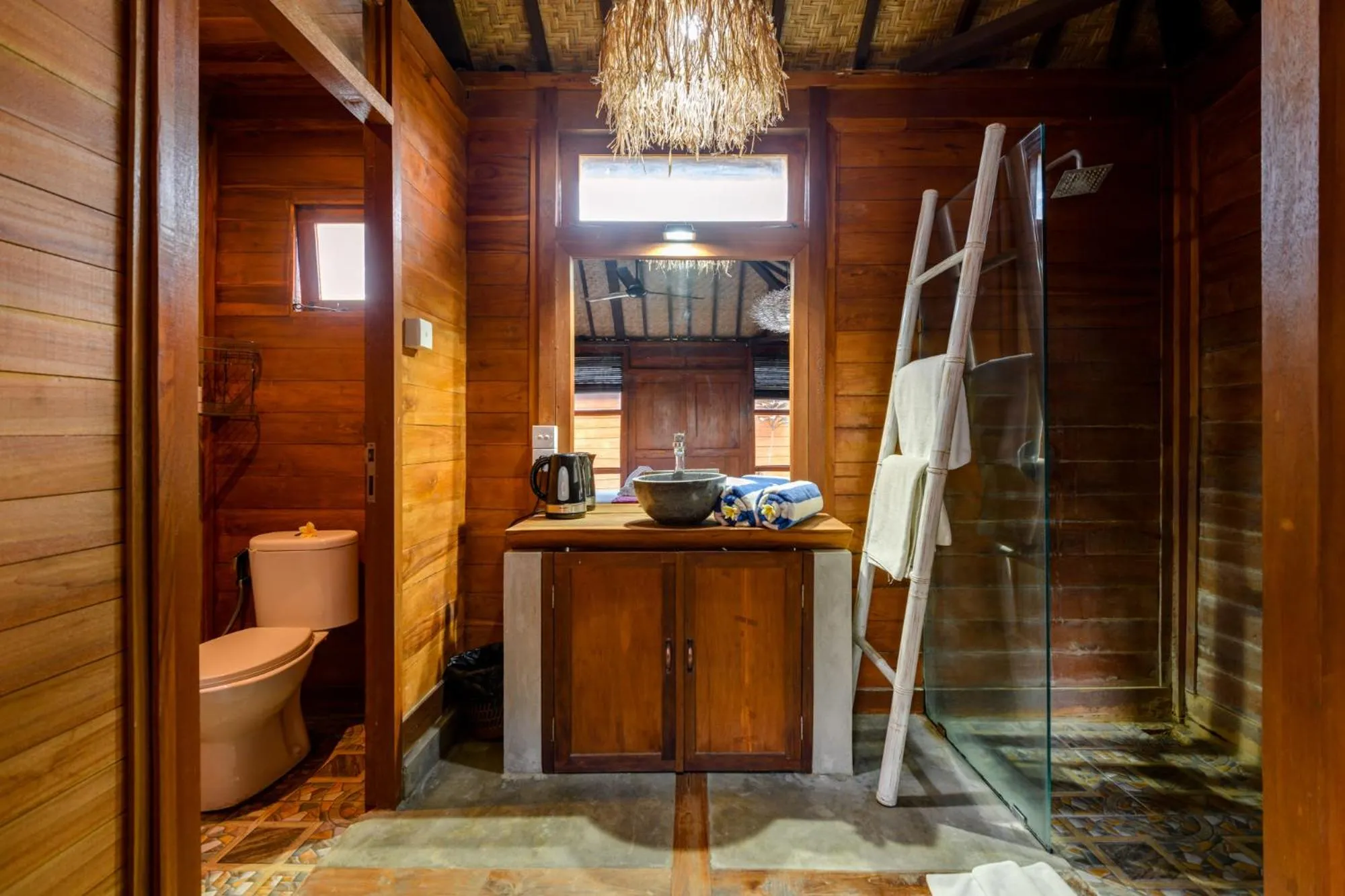 Shower in Turtle Villas, Canggu Managed by Manara