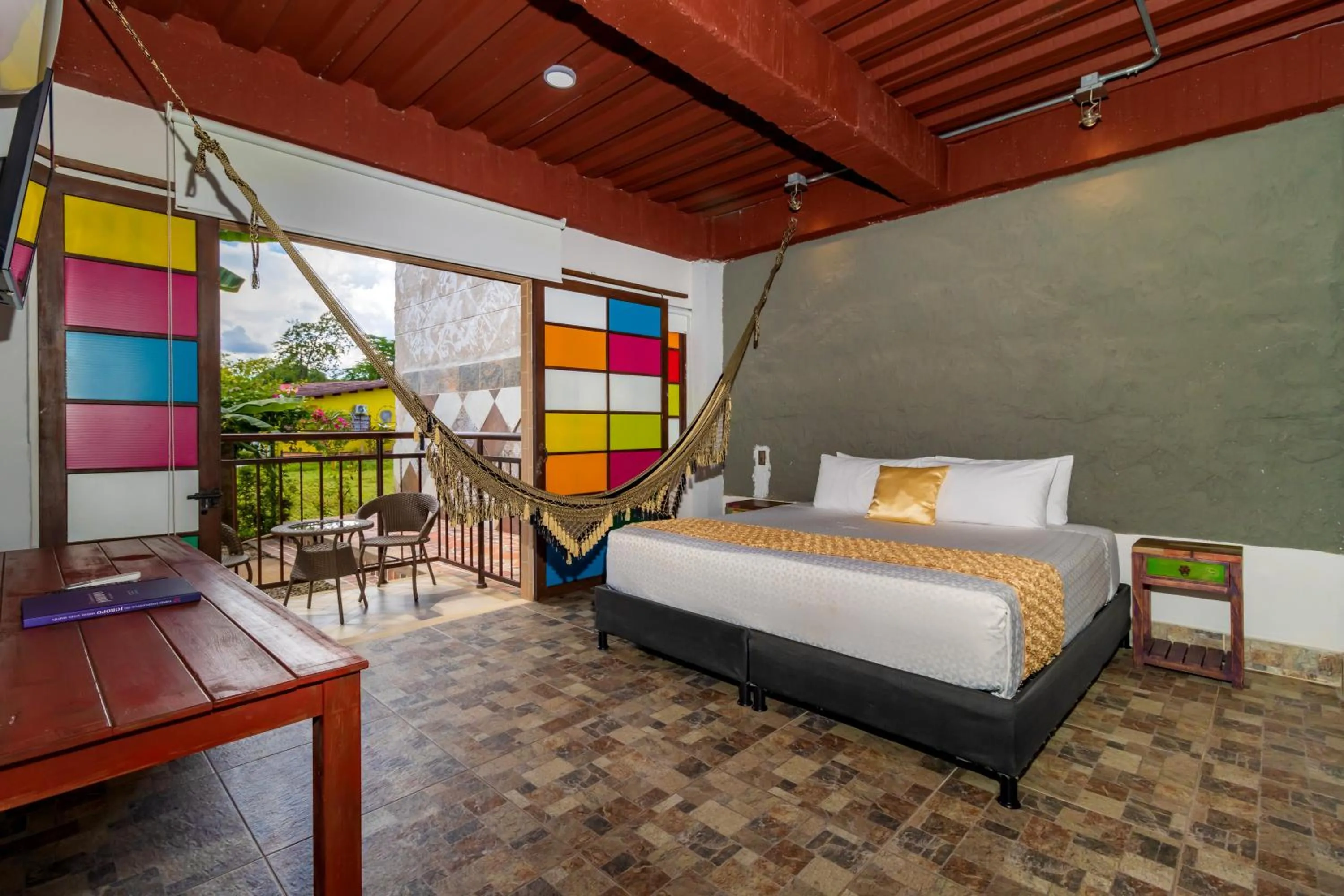 Photo of the whole room, Bed in NQ Hotel Orinoquia