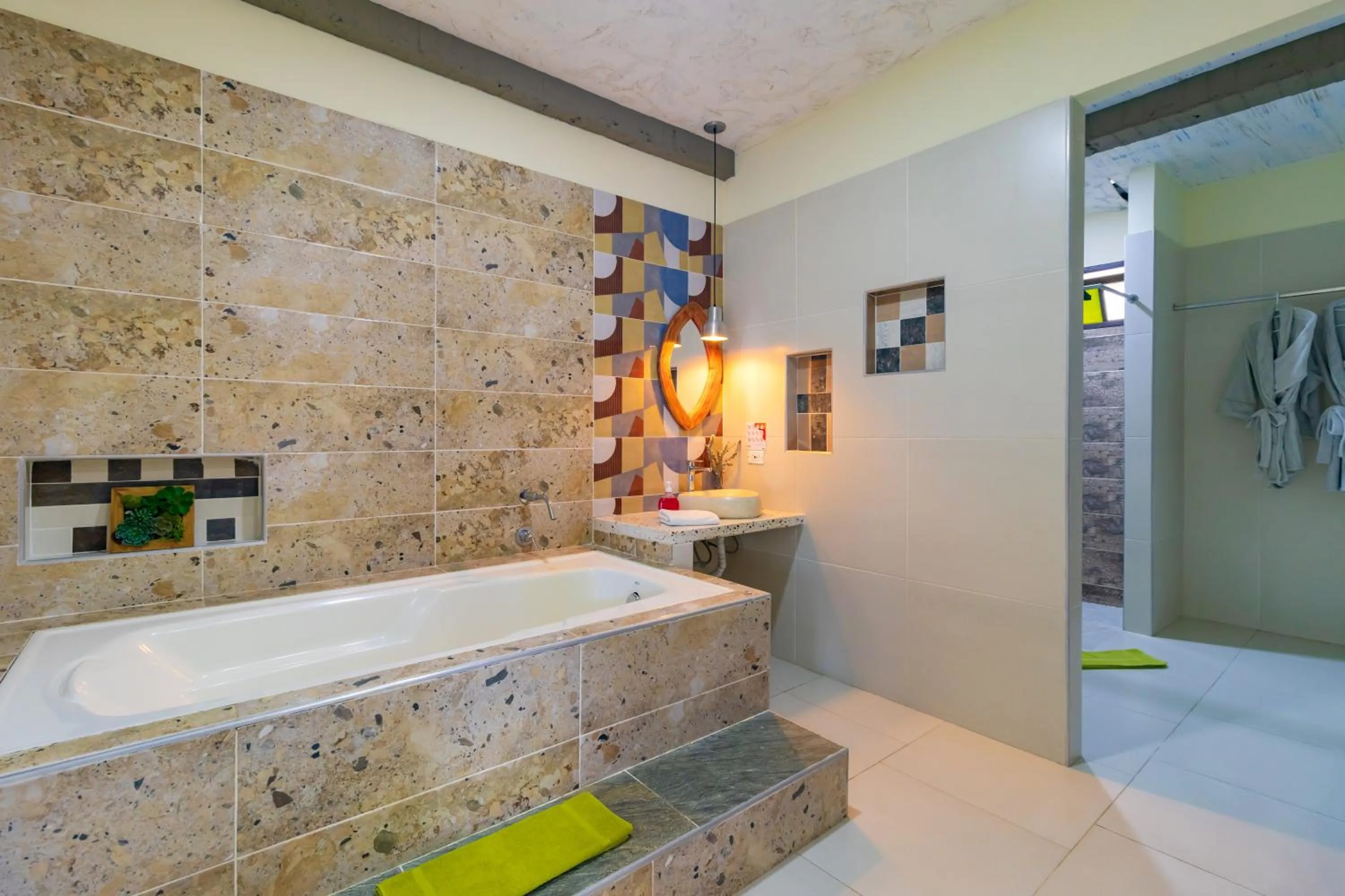 Bathroom in NQ Hotel Orinoquia