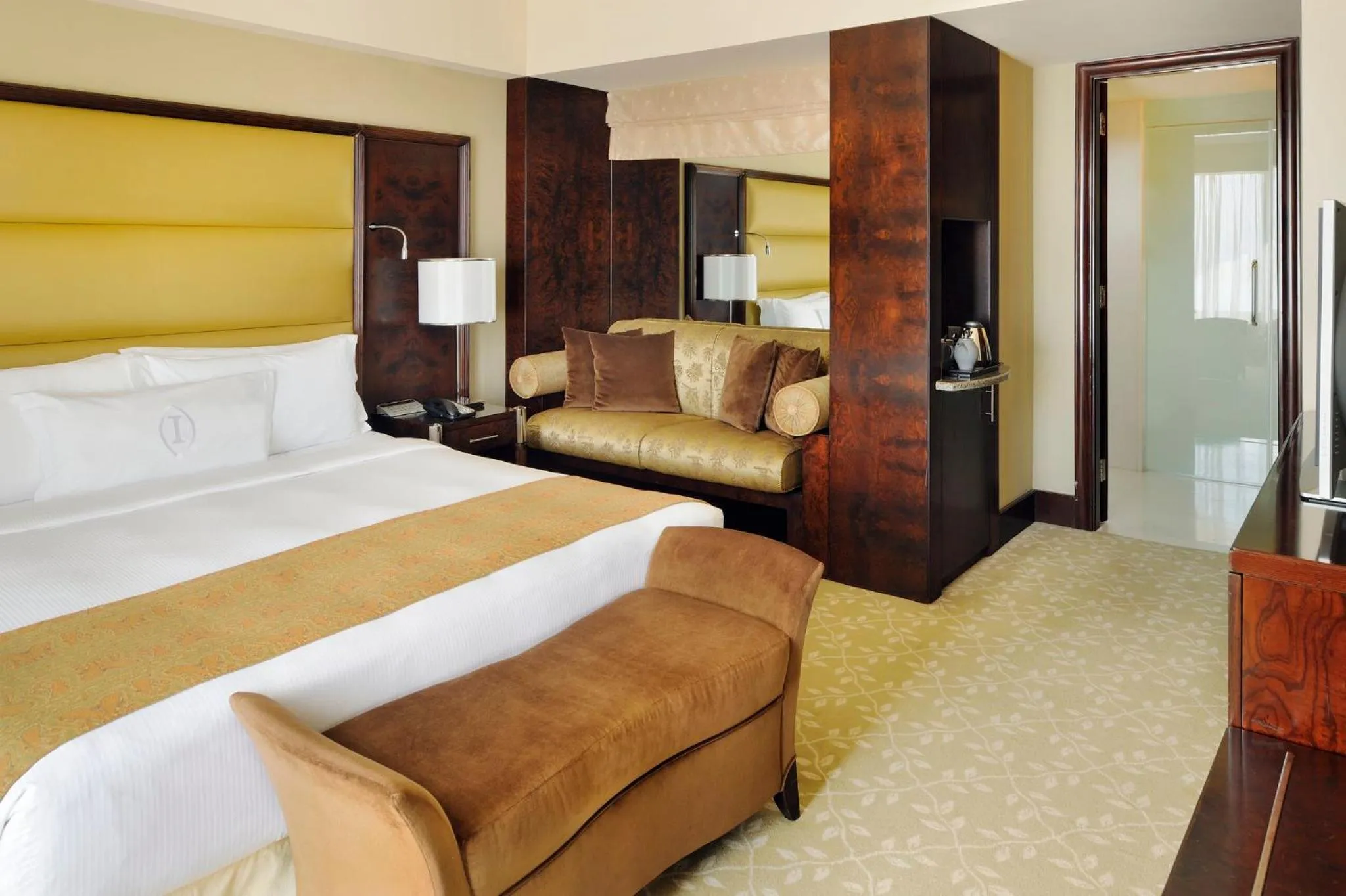 Photo of the whole room, Bed in InterContinental Abu Dhabi by IHG