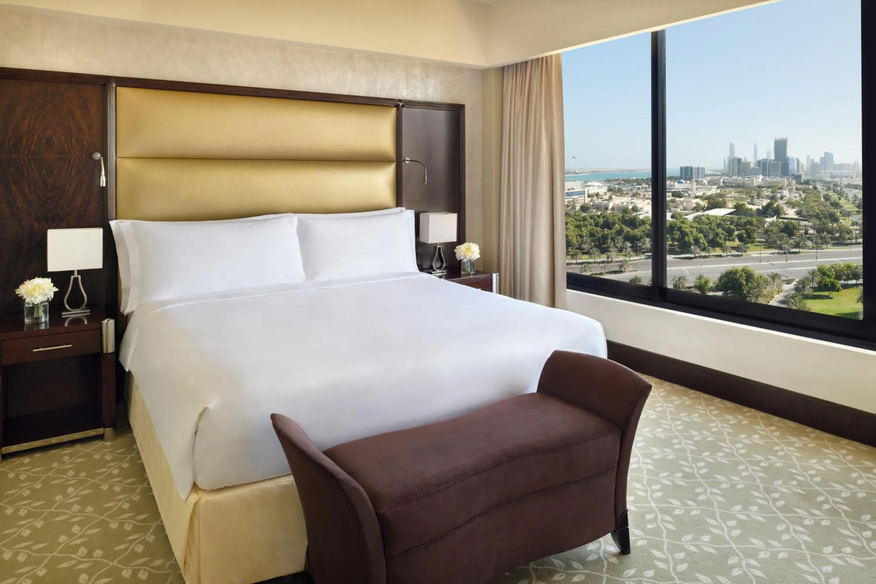 Bed in InterContinental Abu Dhabi by IHG