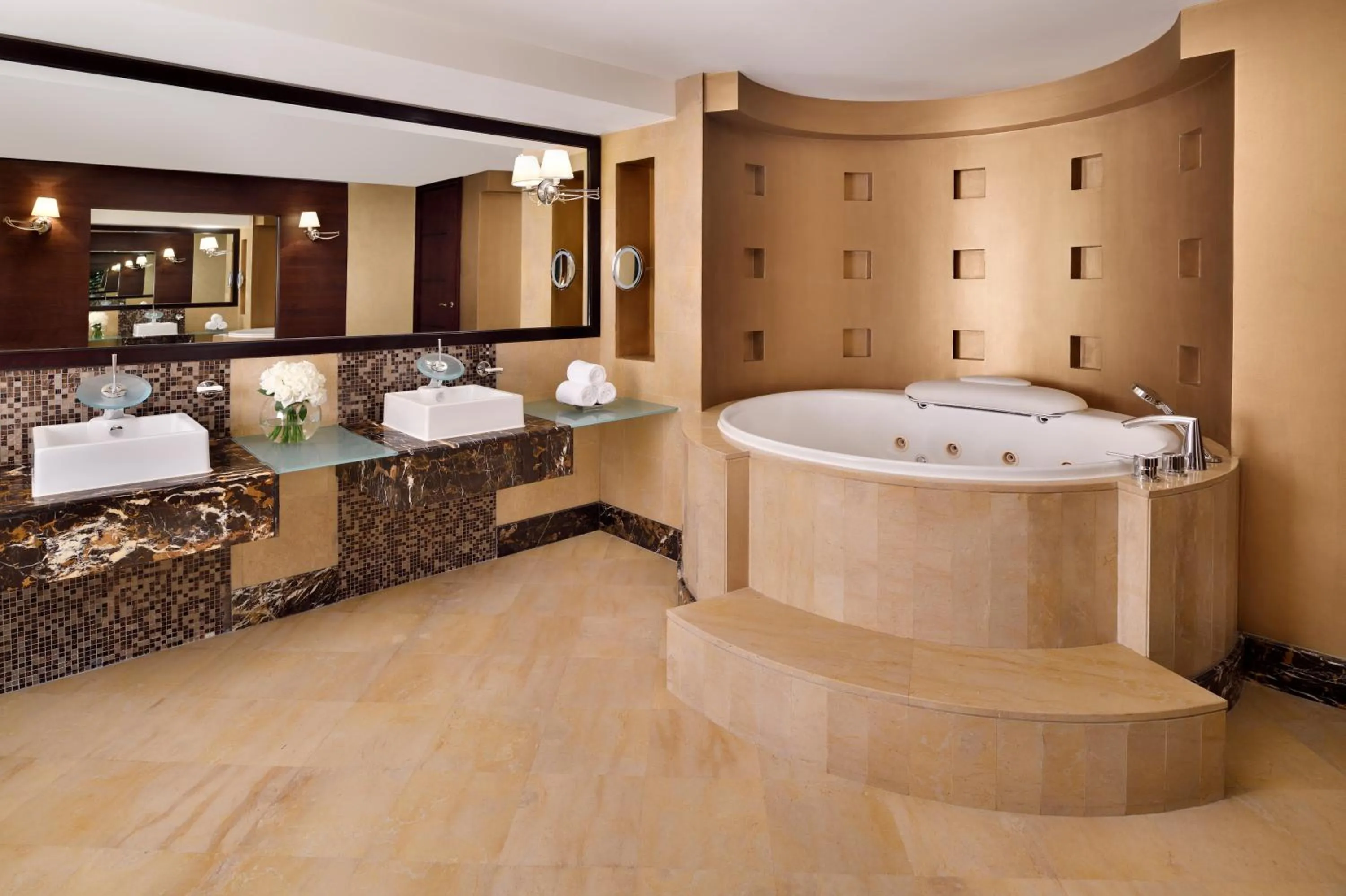 Bathroom in InterContinental Abu Dhabi by IHG