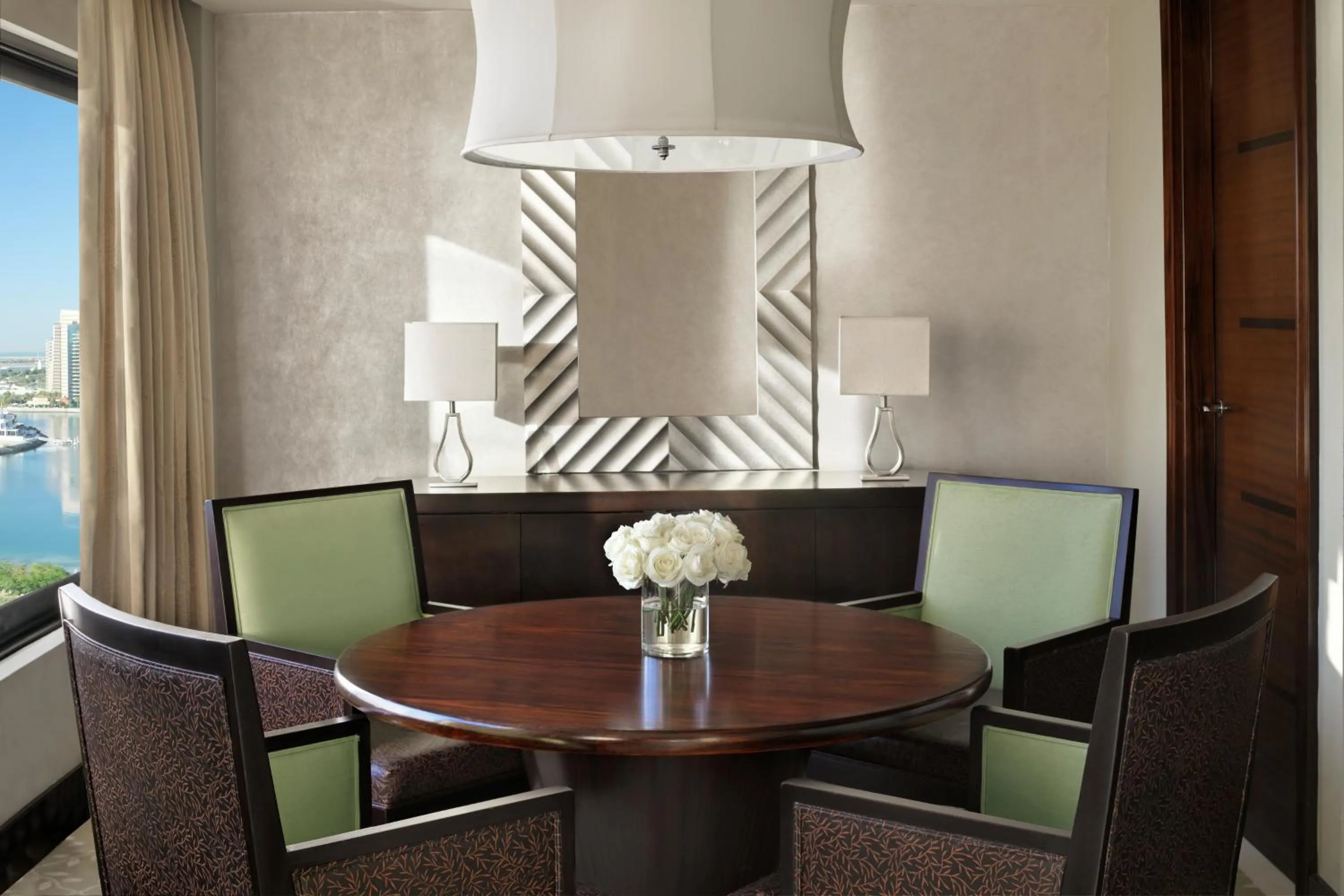 Seating area in InterContinental Abu Dhabi by IHG