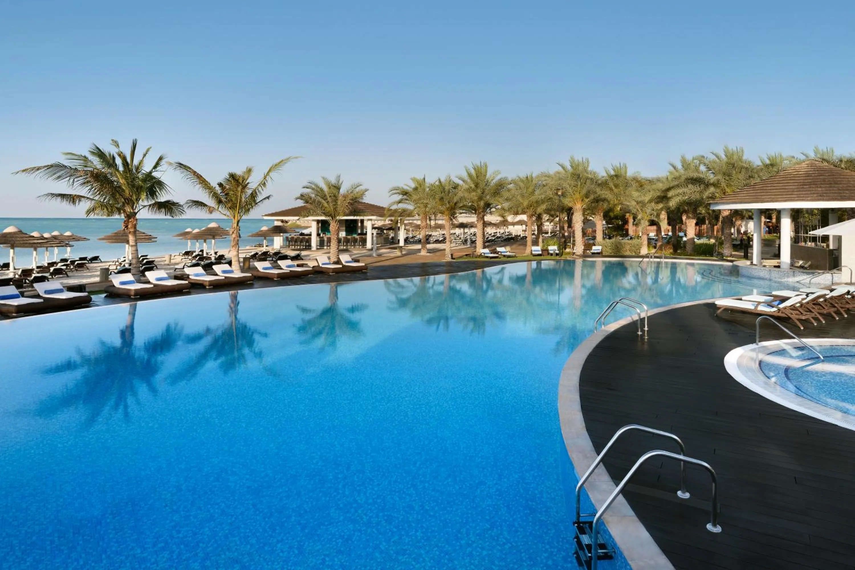 Swimming pool in InterContinental Abu Dhabi by IHG