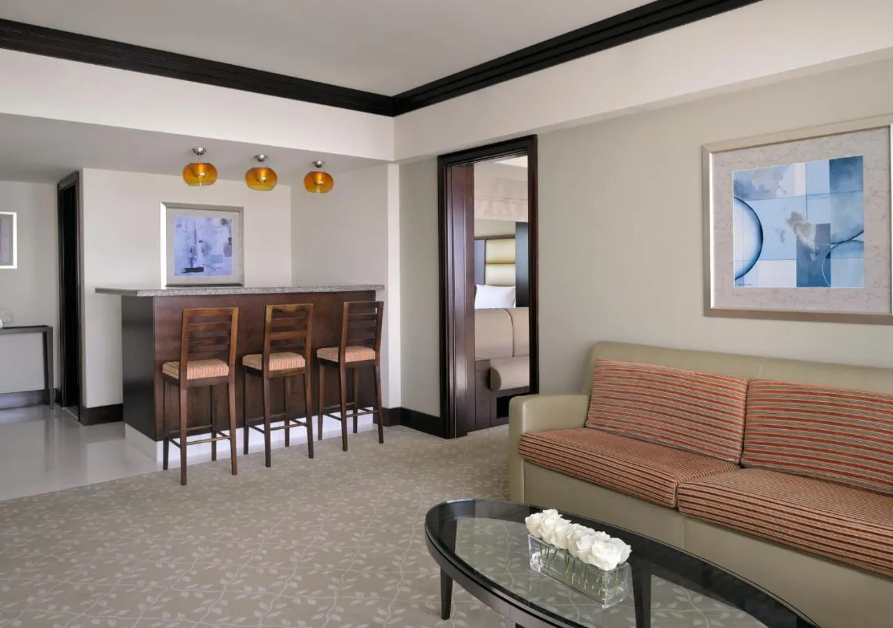 Living room in InterContinental Abu Dhabi by IHG