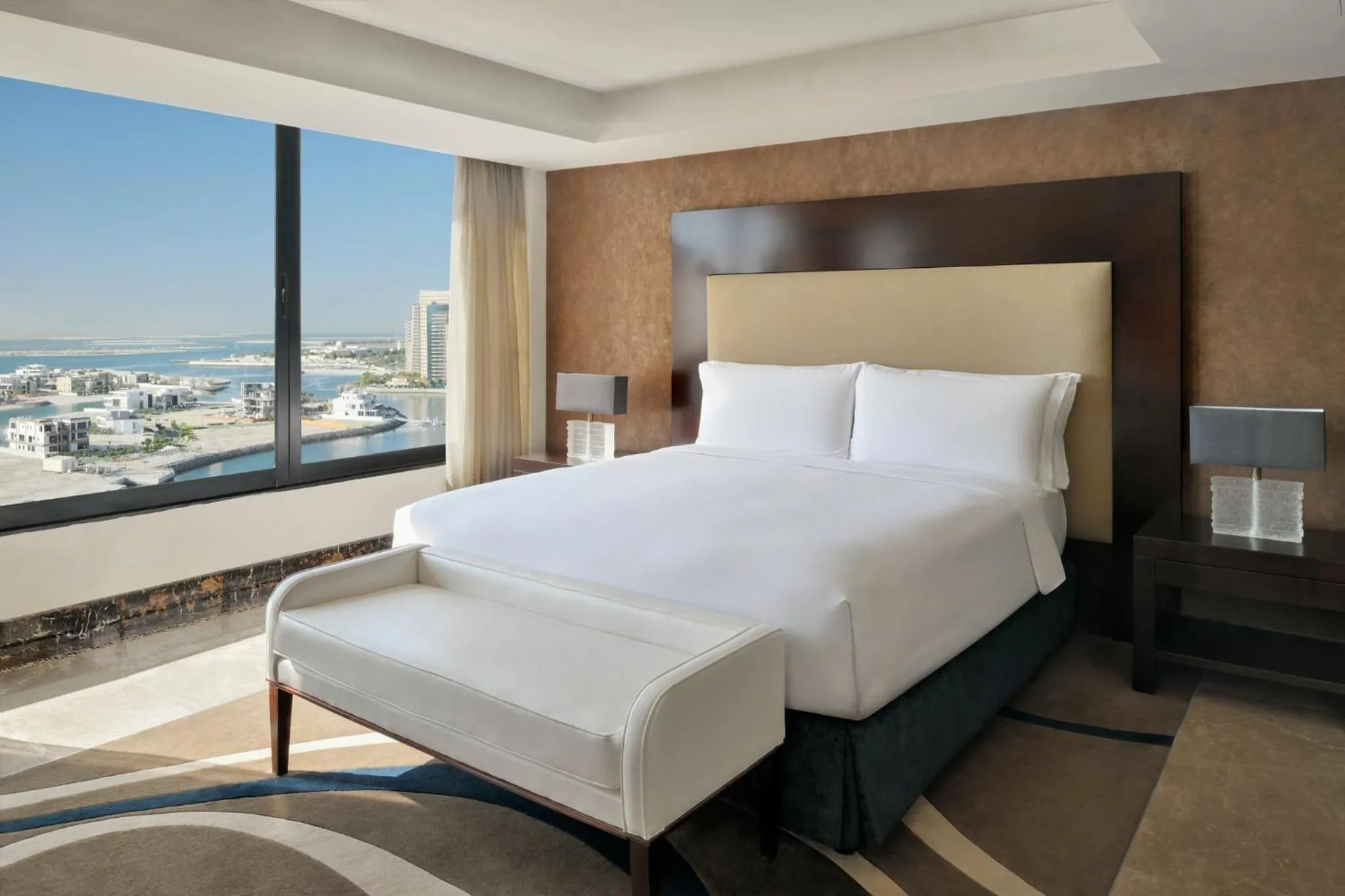 Photo of the whole room, Bed in InterContinental Abu Dhabi by IHG