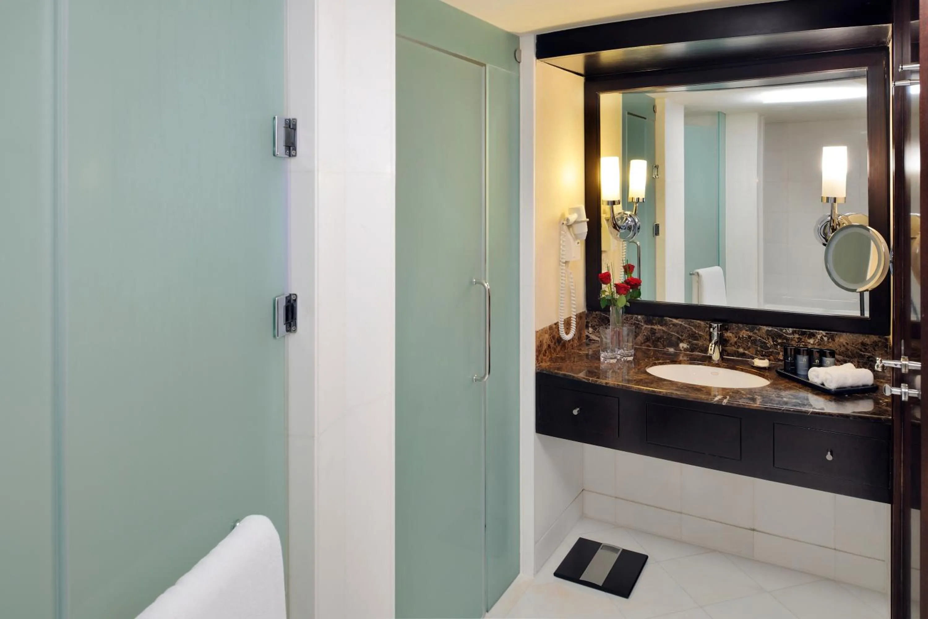 Bathroom in InterContinental Abu Dhabi by IHG