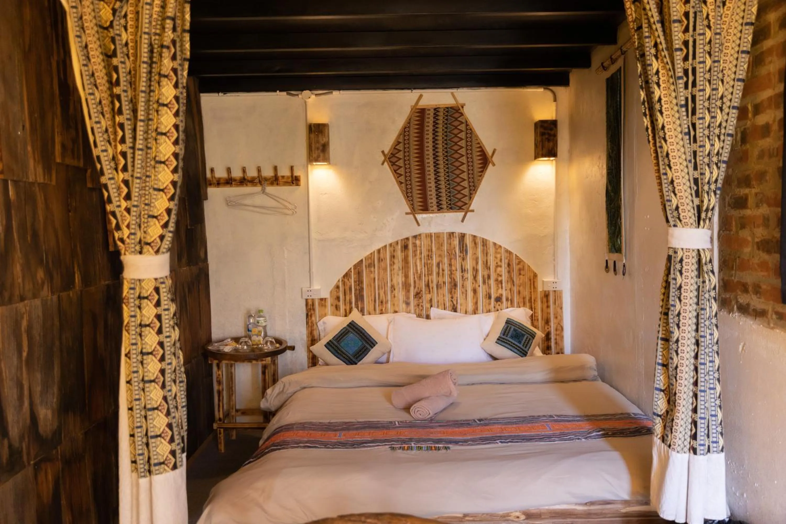 Bed in Sapa Plum Eco House