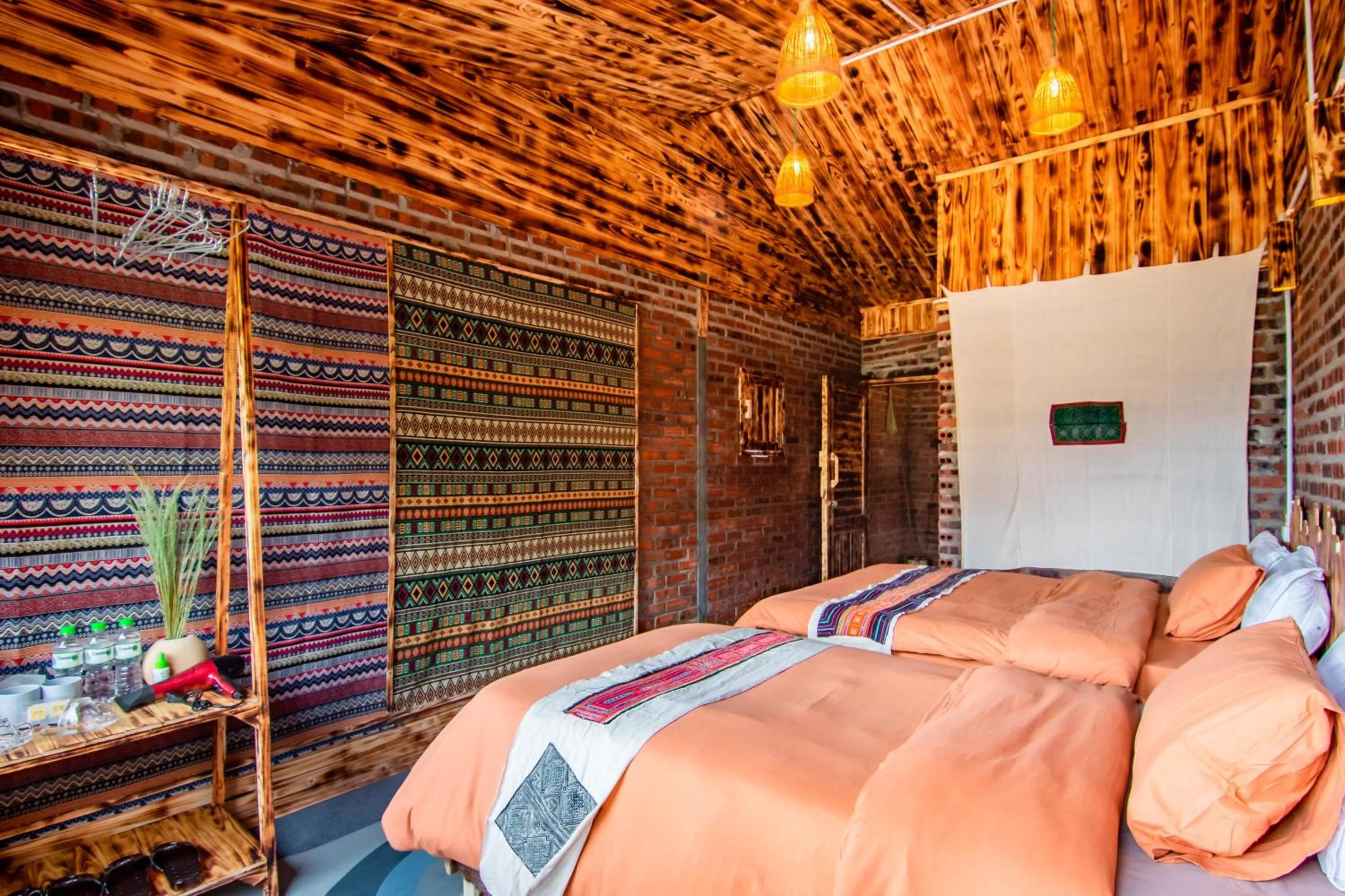Bed in Sapa Plum Eco House