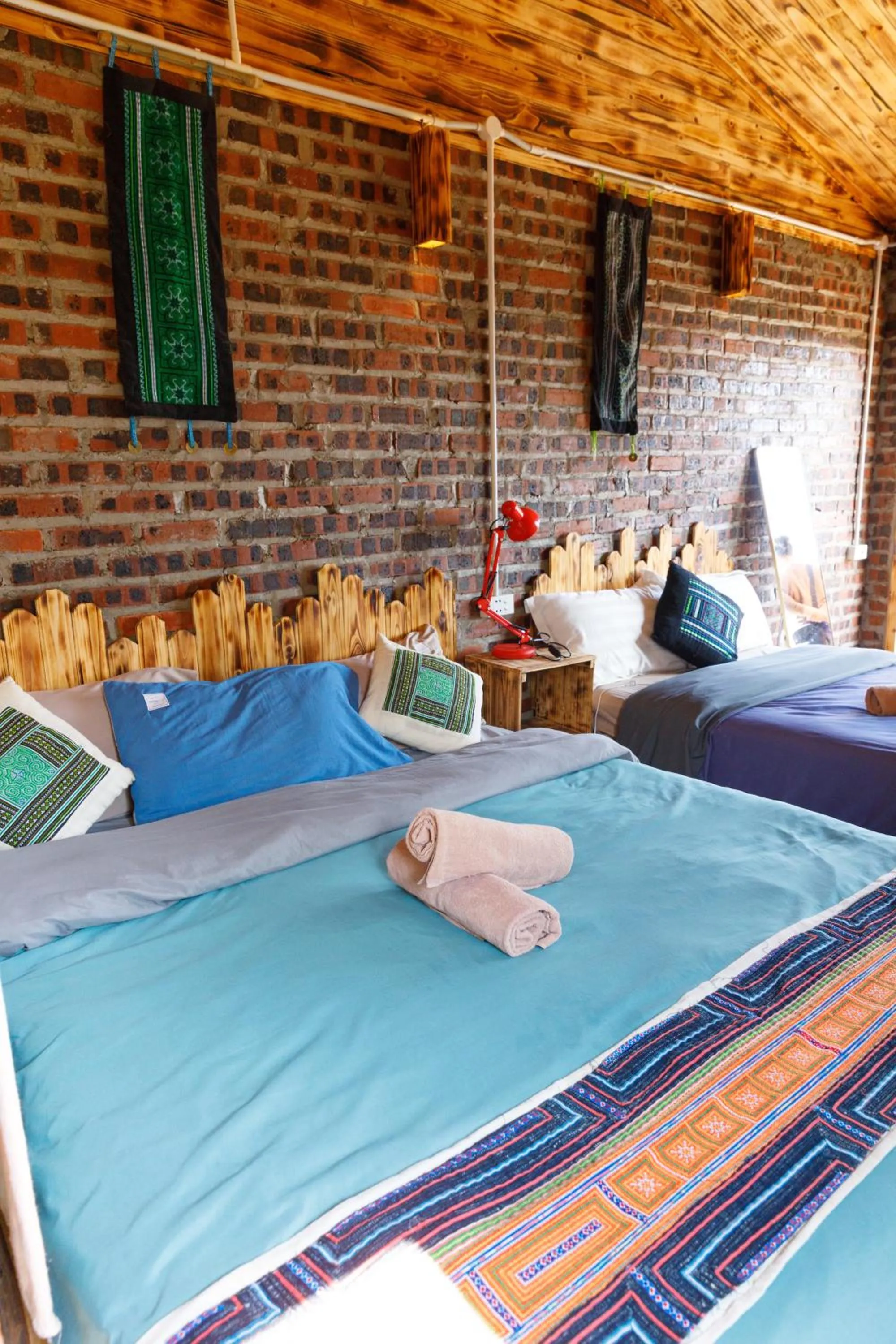 Bed in Sapa Plum Eco House