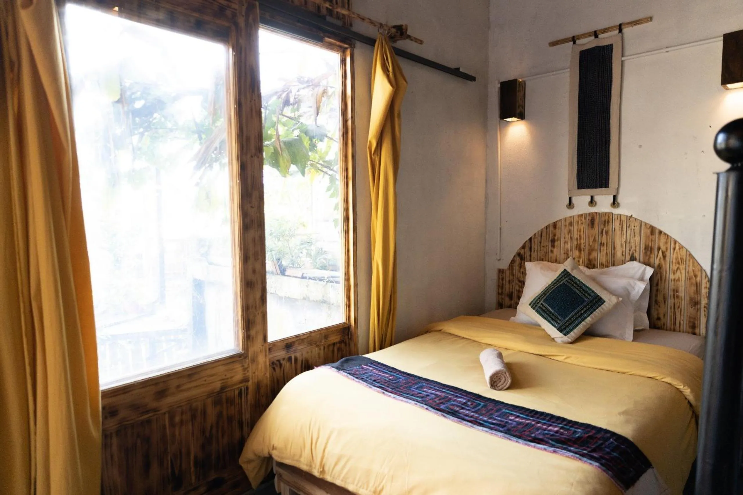 Bed in Sapa Plum Eco House