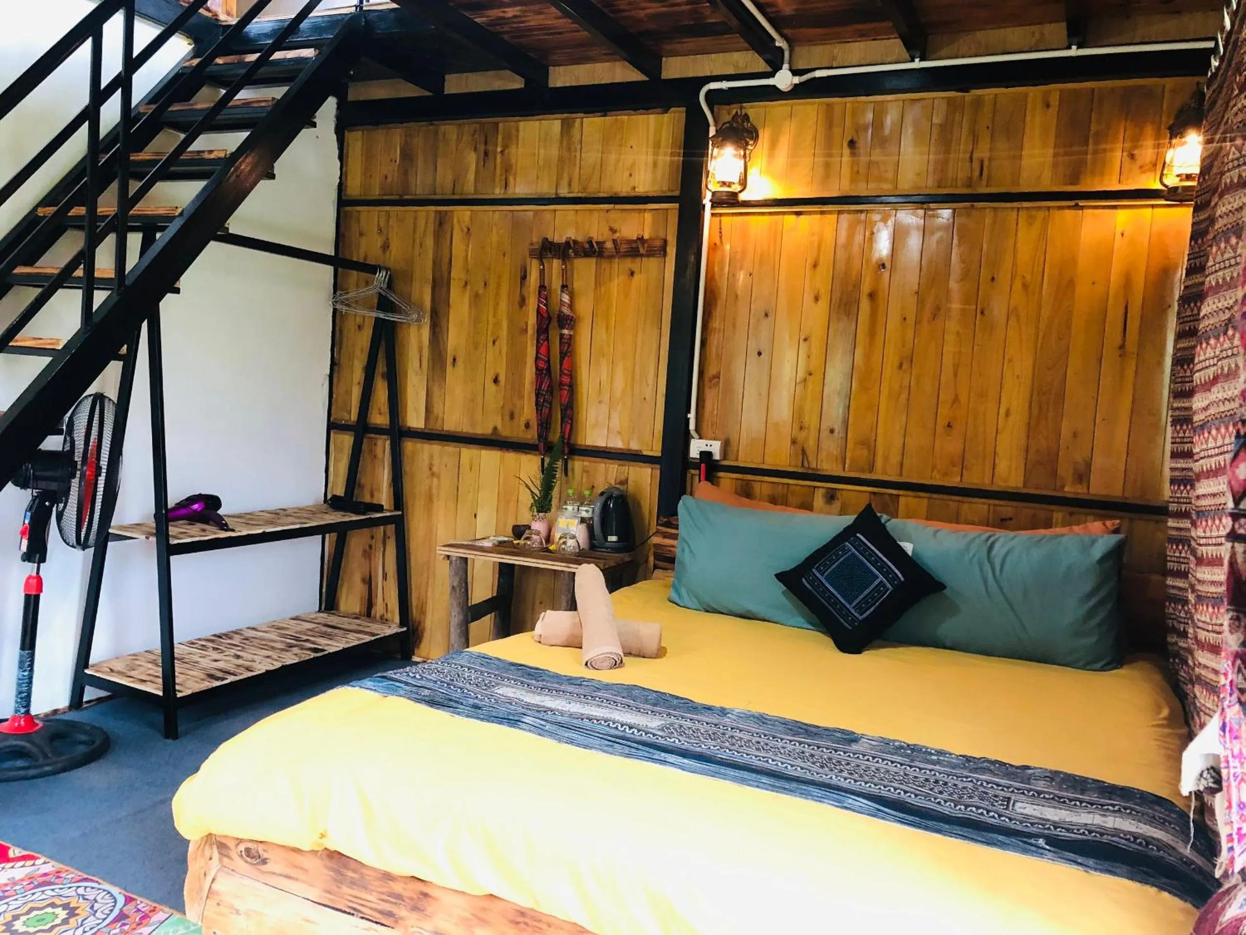 Bed in Sapa Plum Eco House