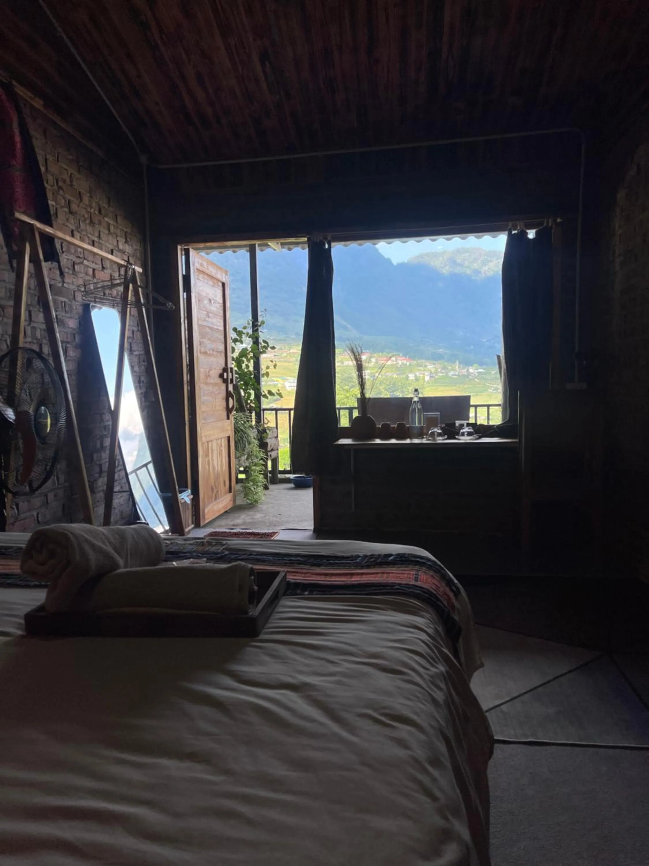 Bed in Sapa Plum Eco House