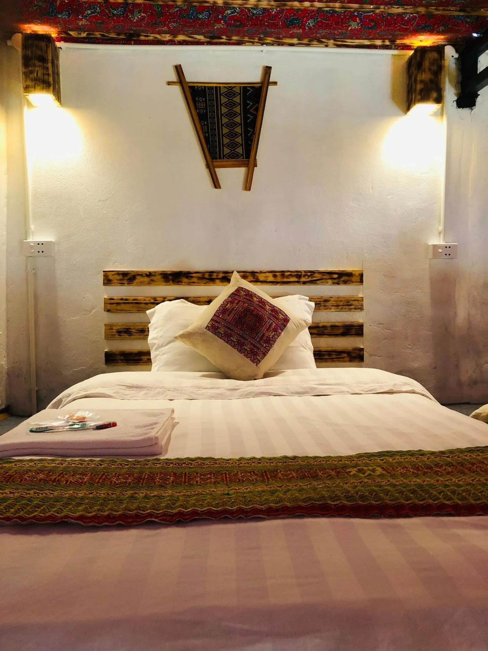 Bed in Sapa Plum Eco House