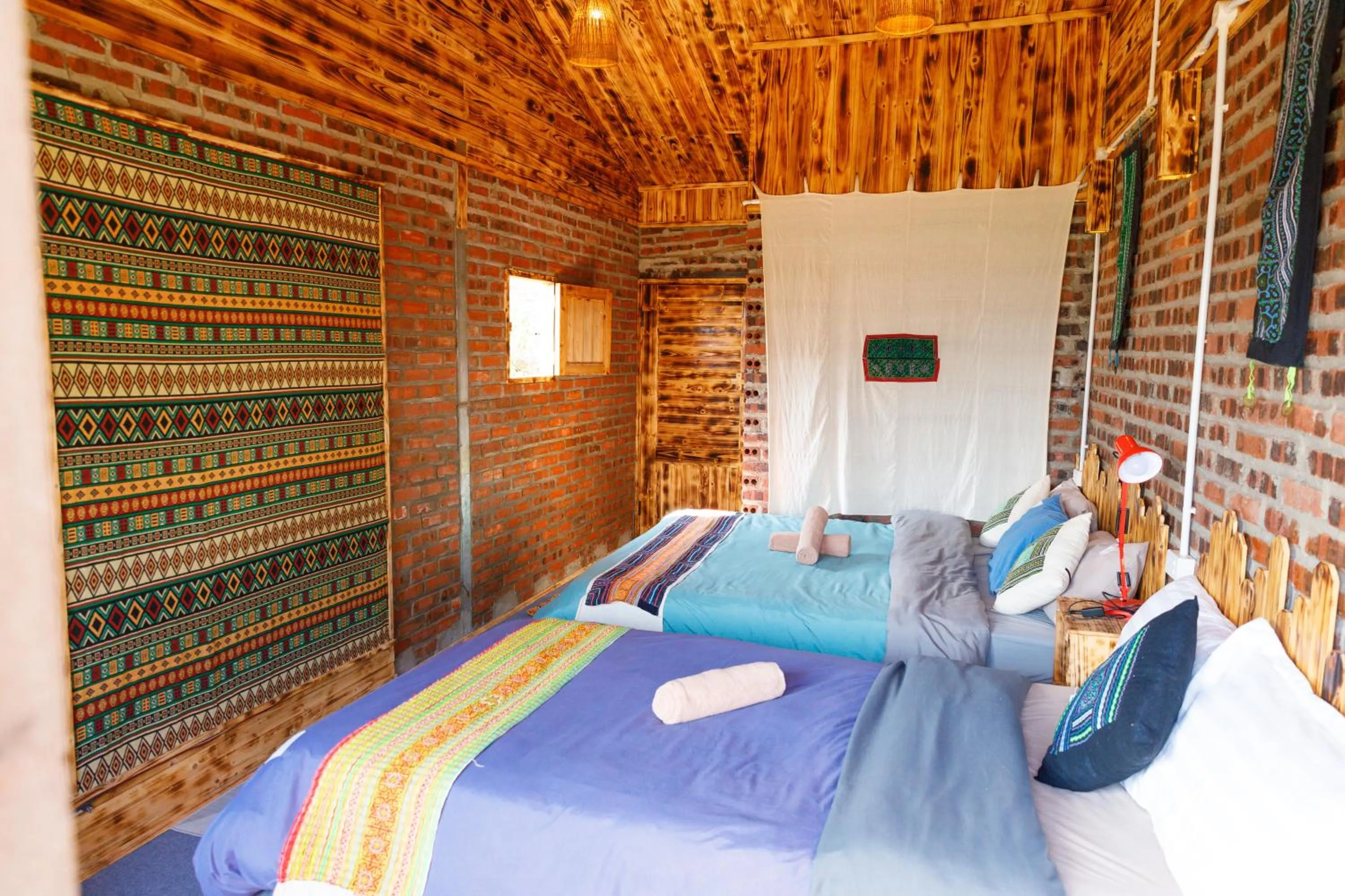 Bed in Sapa Plum Eco House