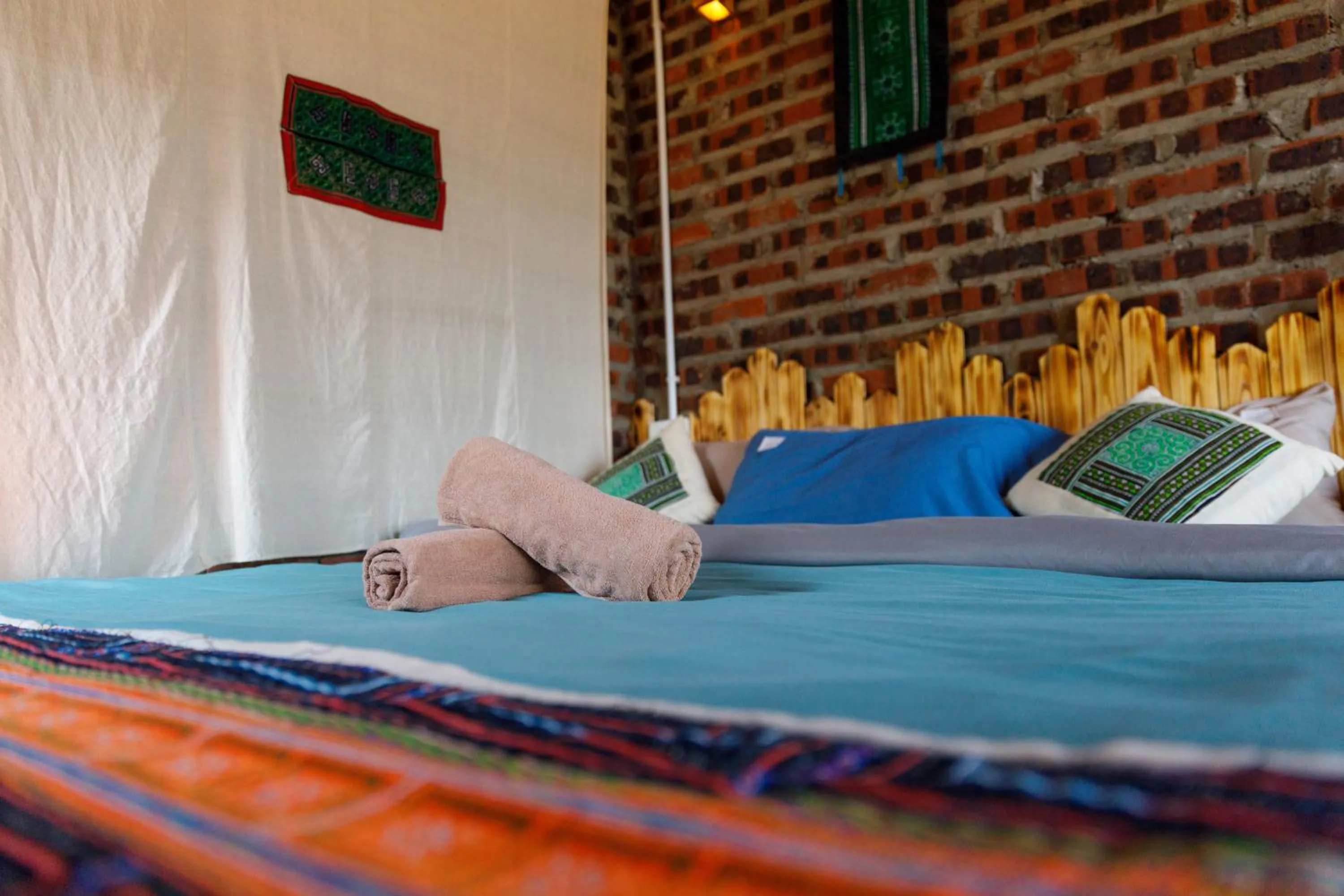 Bed in Sapa Plum Eco House