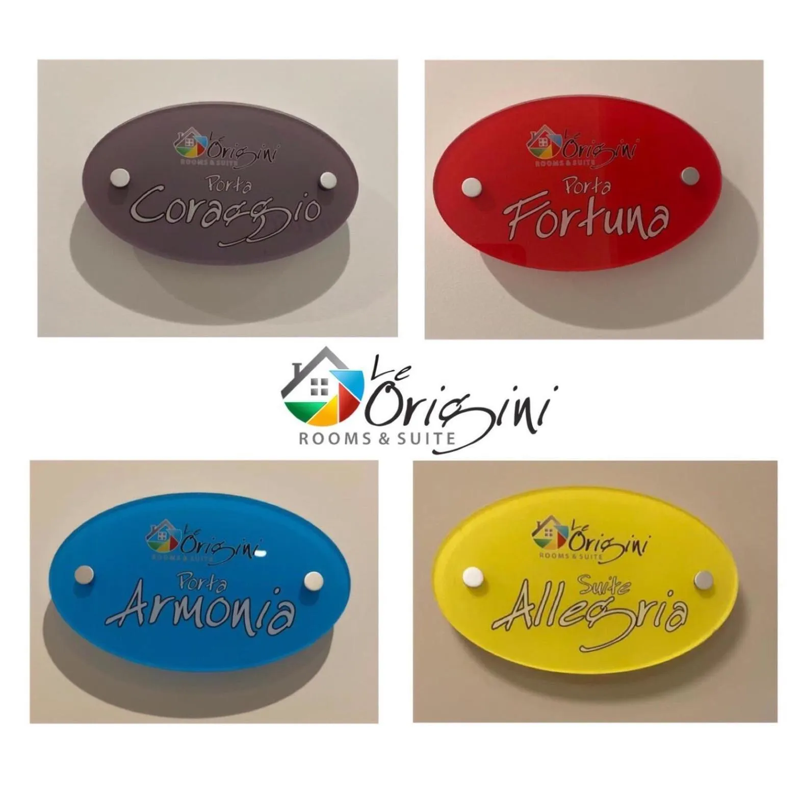 Decorative detail in Le Origini Rooms&Suite