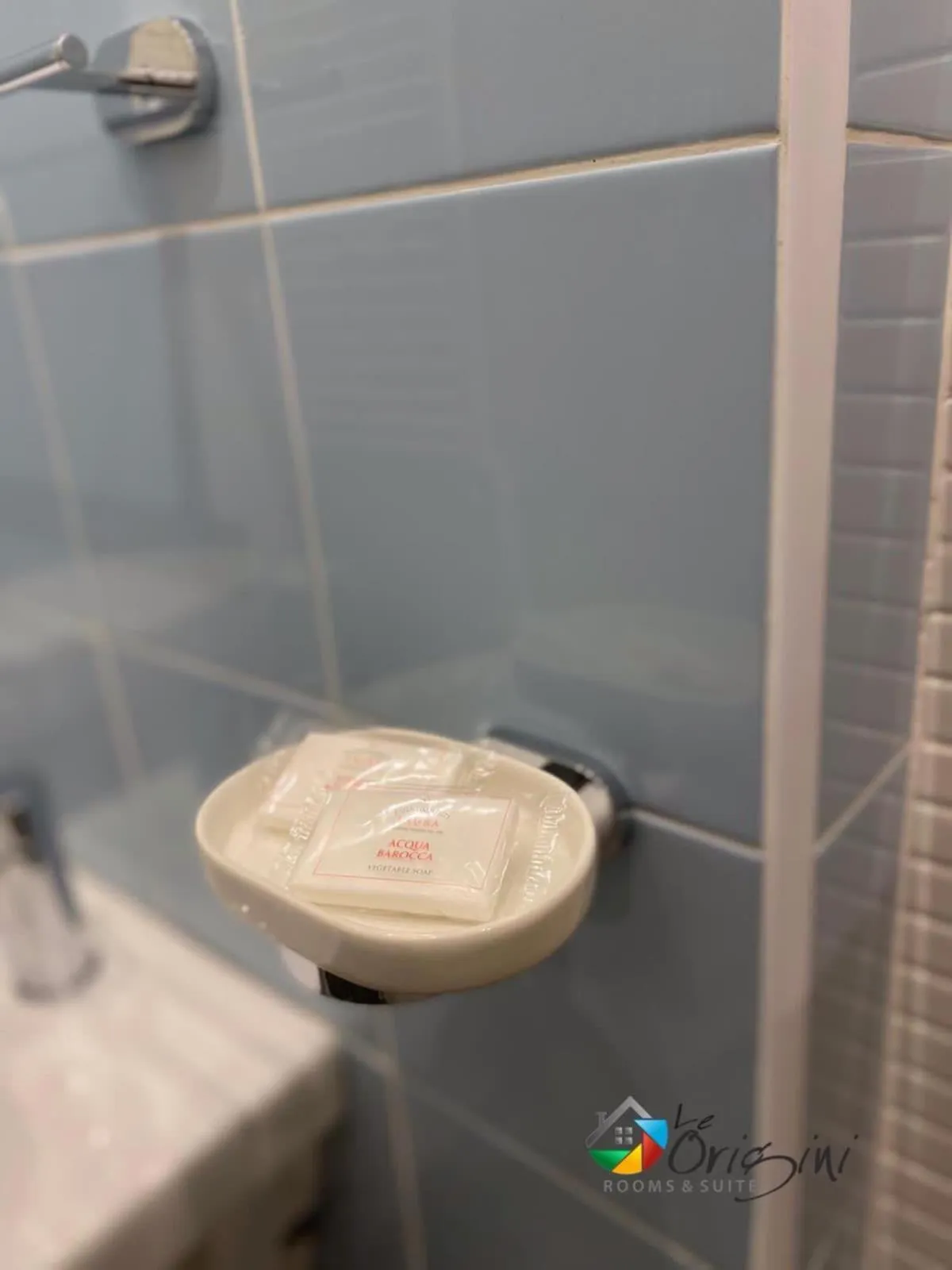 Bathroom in Le Origini Rooms&Suite