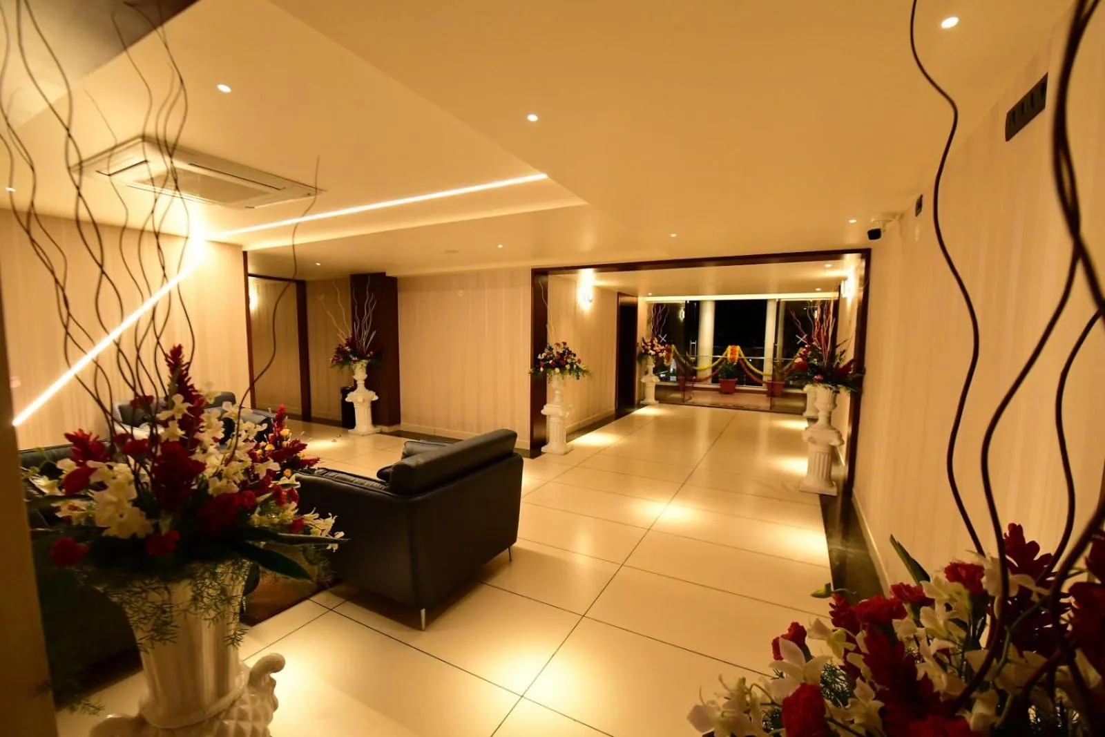 Seating area in Hotel M Pro Palace Mysore - 12 Minutes to Mysore Palace