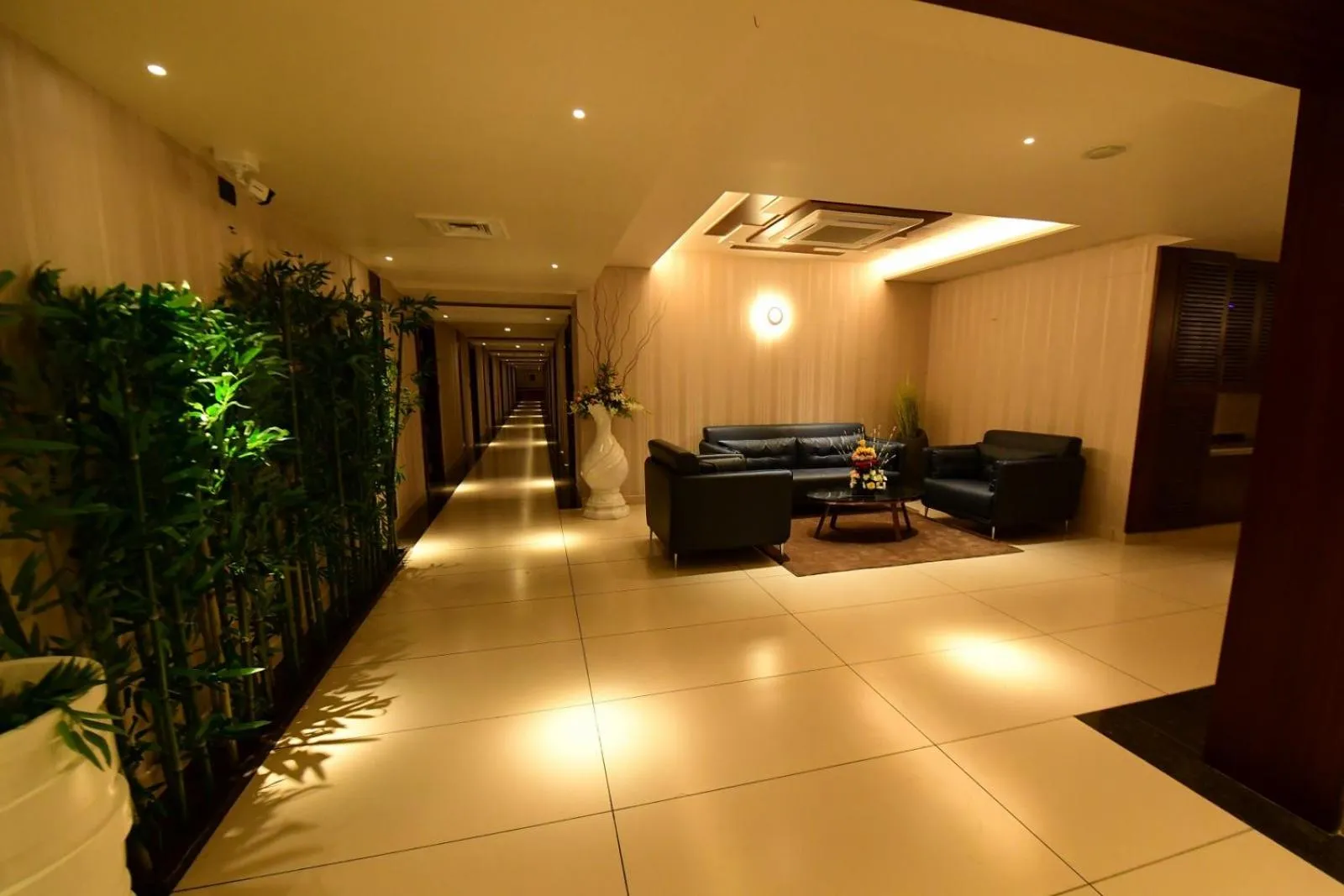 Seating area in Hotel M Pro Palace Mysore - 12 Minutes to Mysore Palace