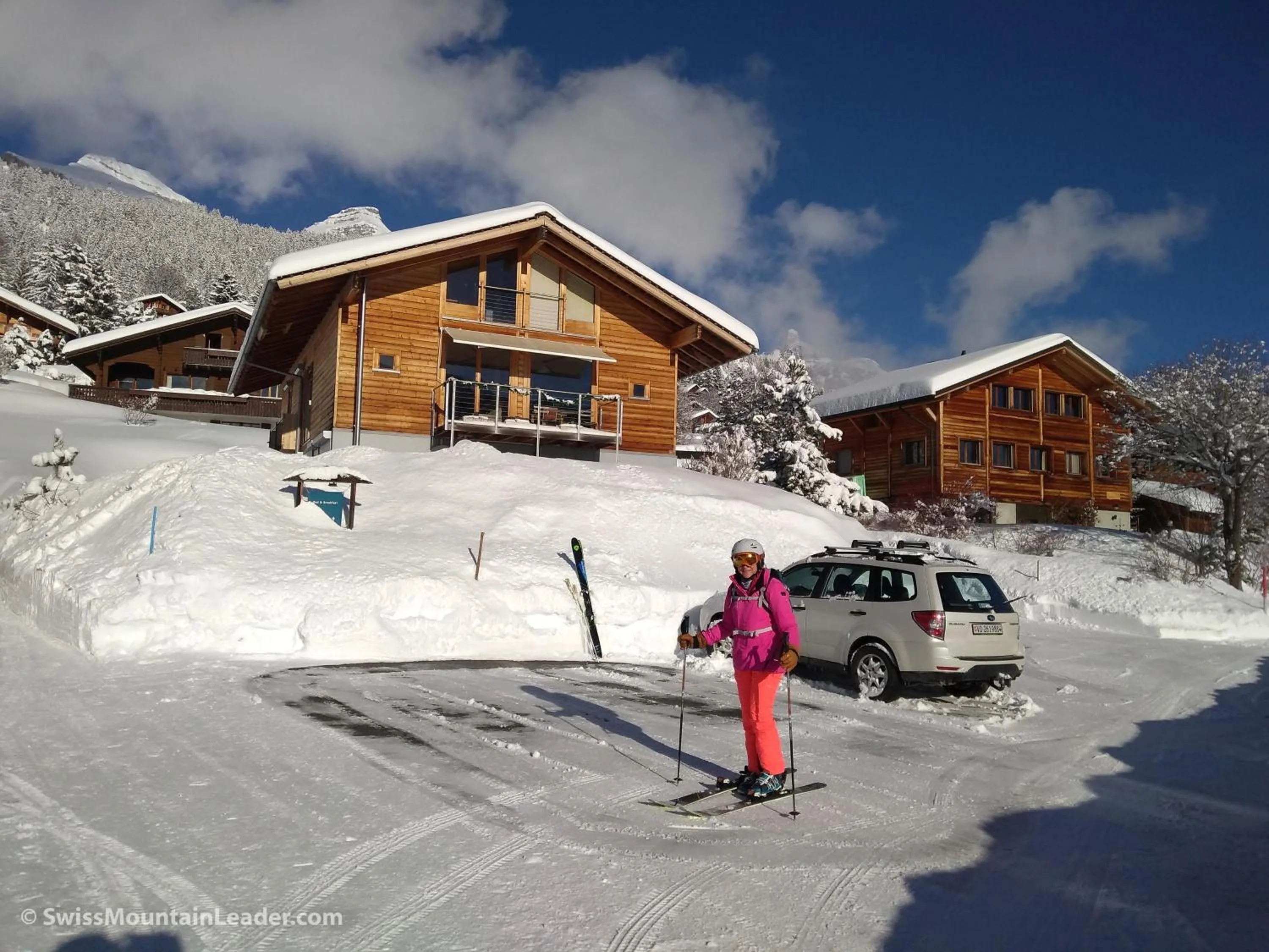 Property building in Bed & Breakfast l'Epicéa