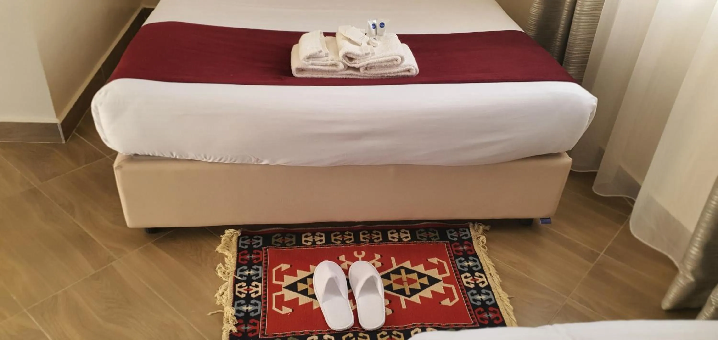Bed in Walabi Mara Hotel