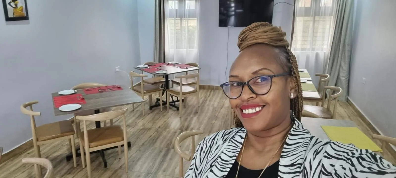 Seating area in Walabi Mara Hotel