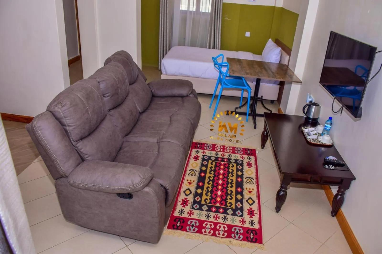 Bed in Walabi Mara Hotel