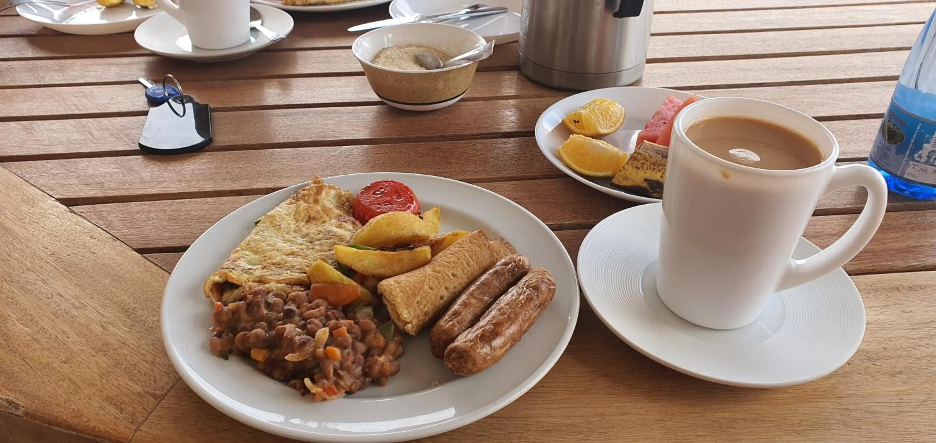 Breakfast in Walabi Mara Hotel