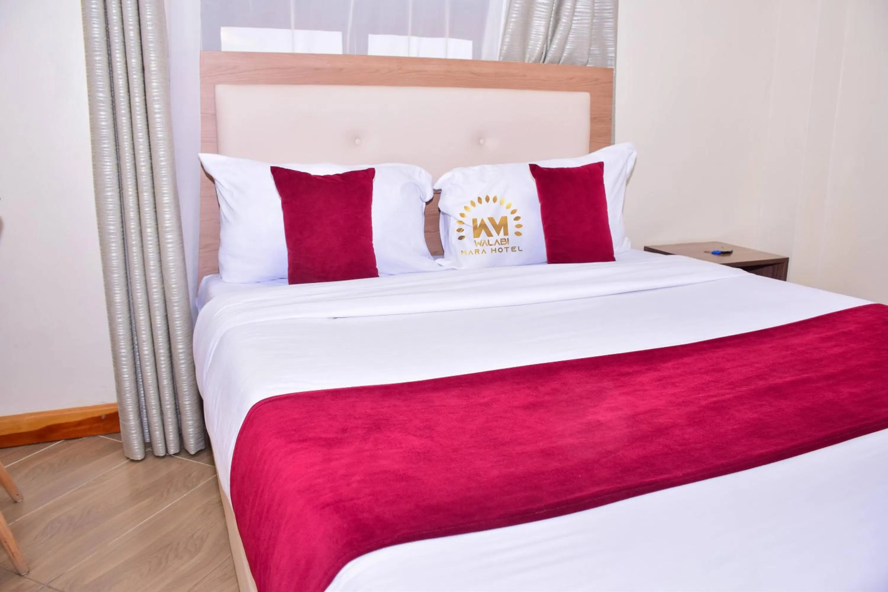 Bed in Walabi Mara Hotel