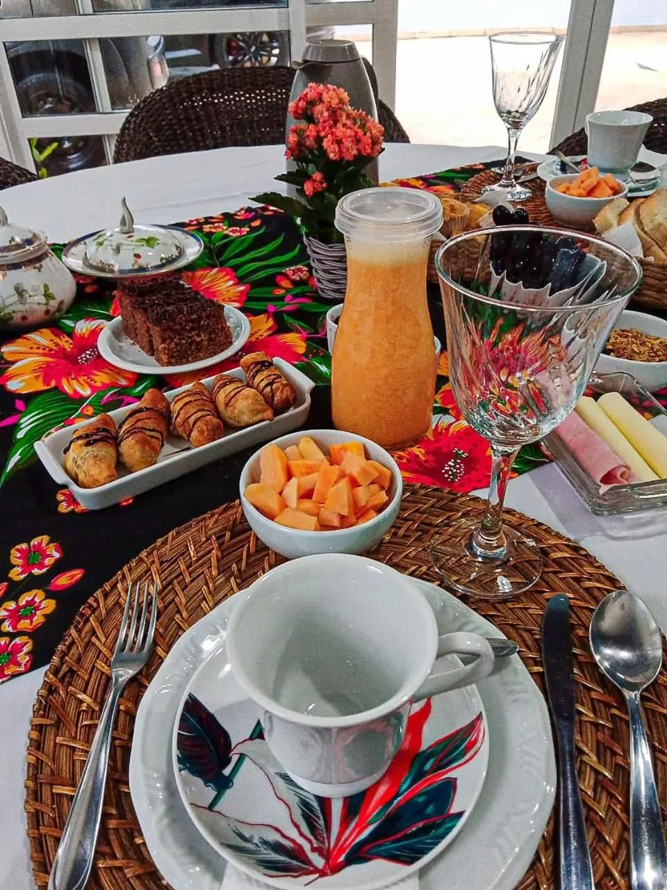 Breakfast in Pousada La Casona