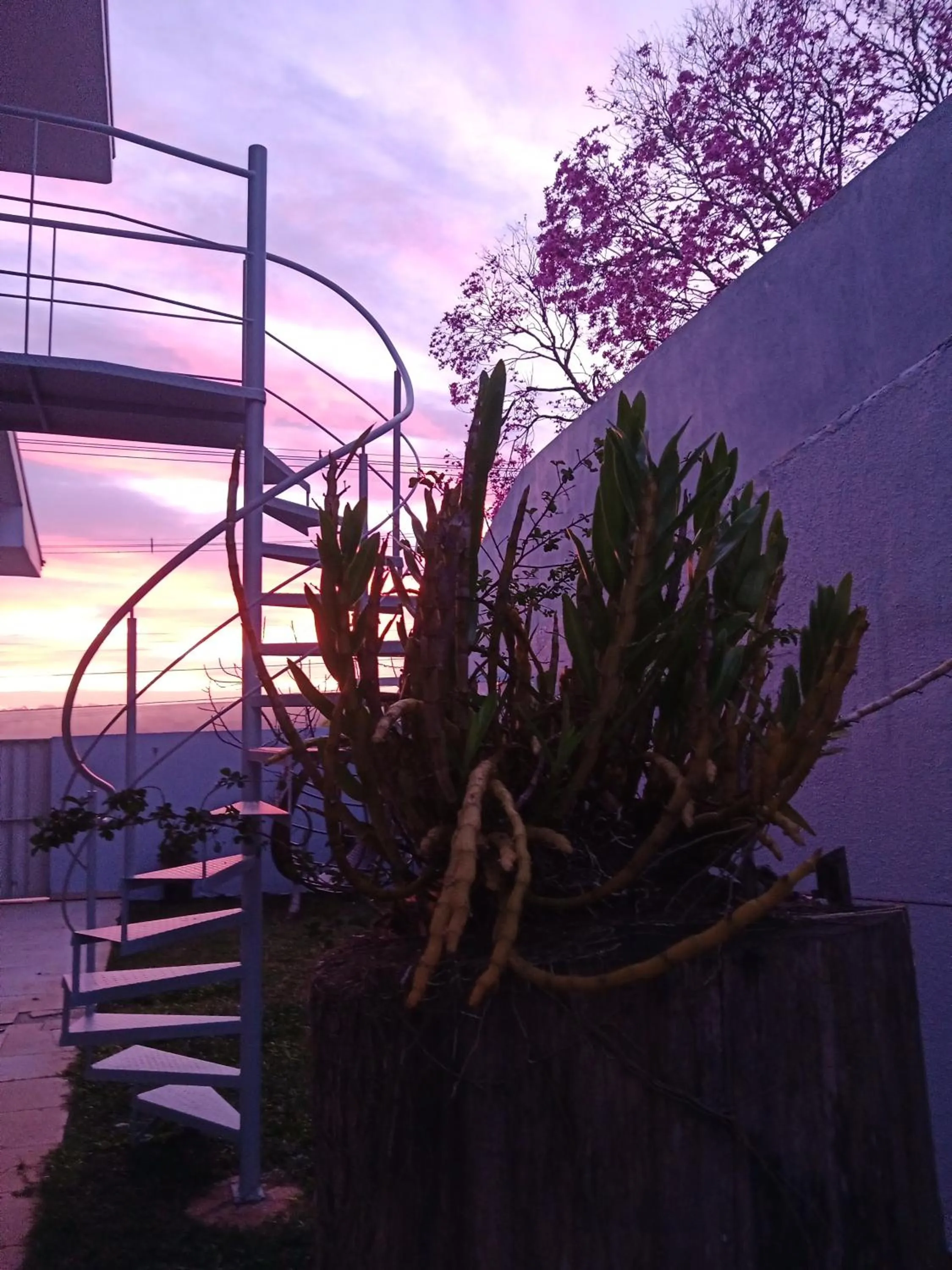 Sunrise in Pousada La Casona