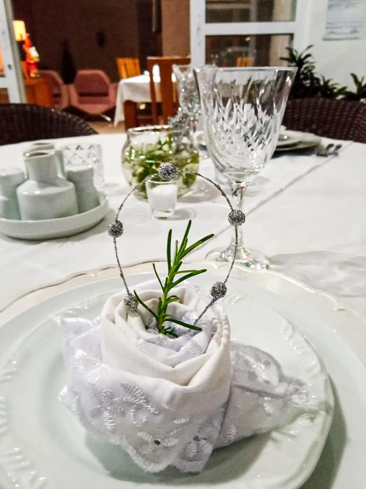 Food and drinks in Pousada La Casona