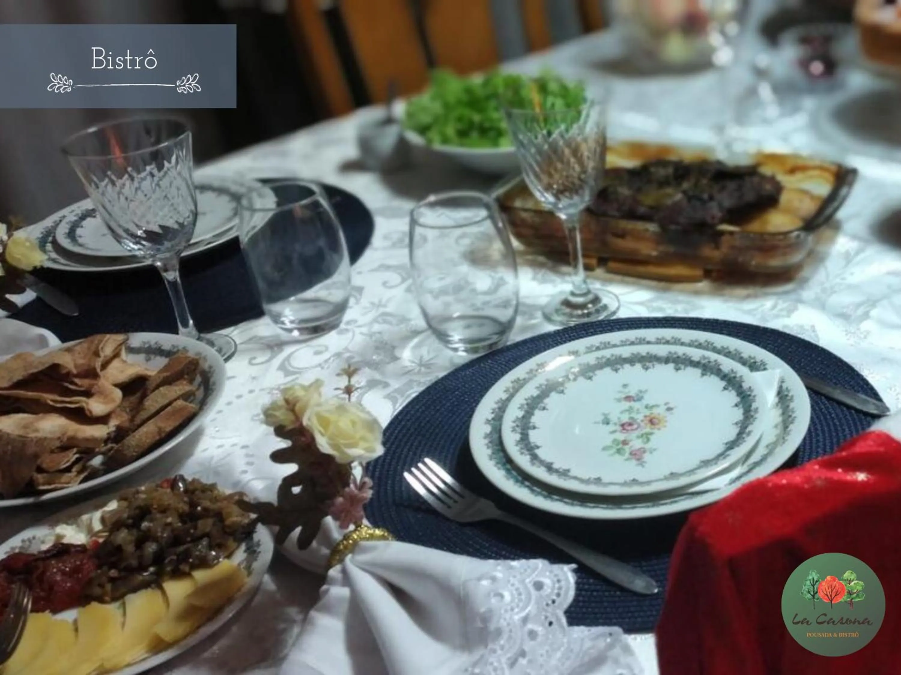 Restaurant/places to eat in Pousada La Casona