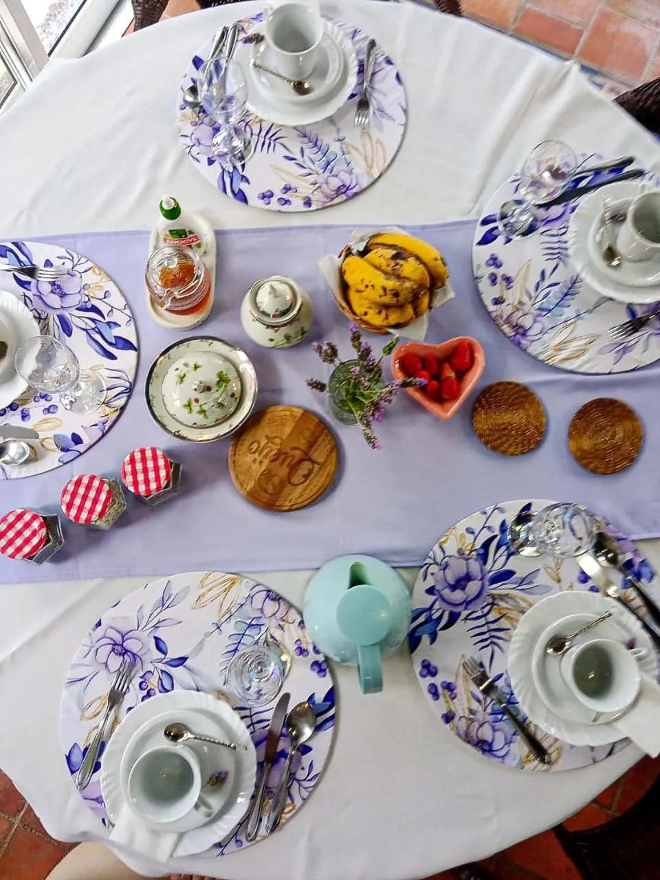 Breakfast in Pousada La Casona