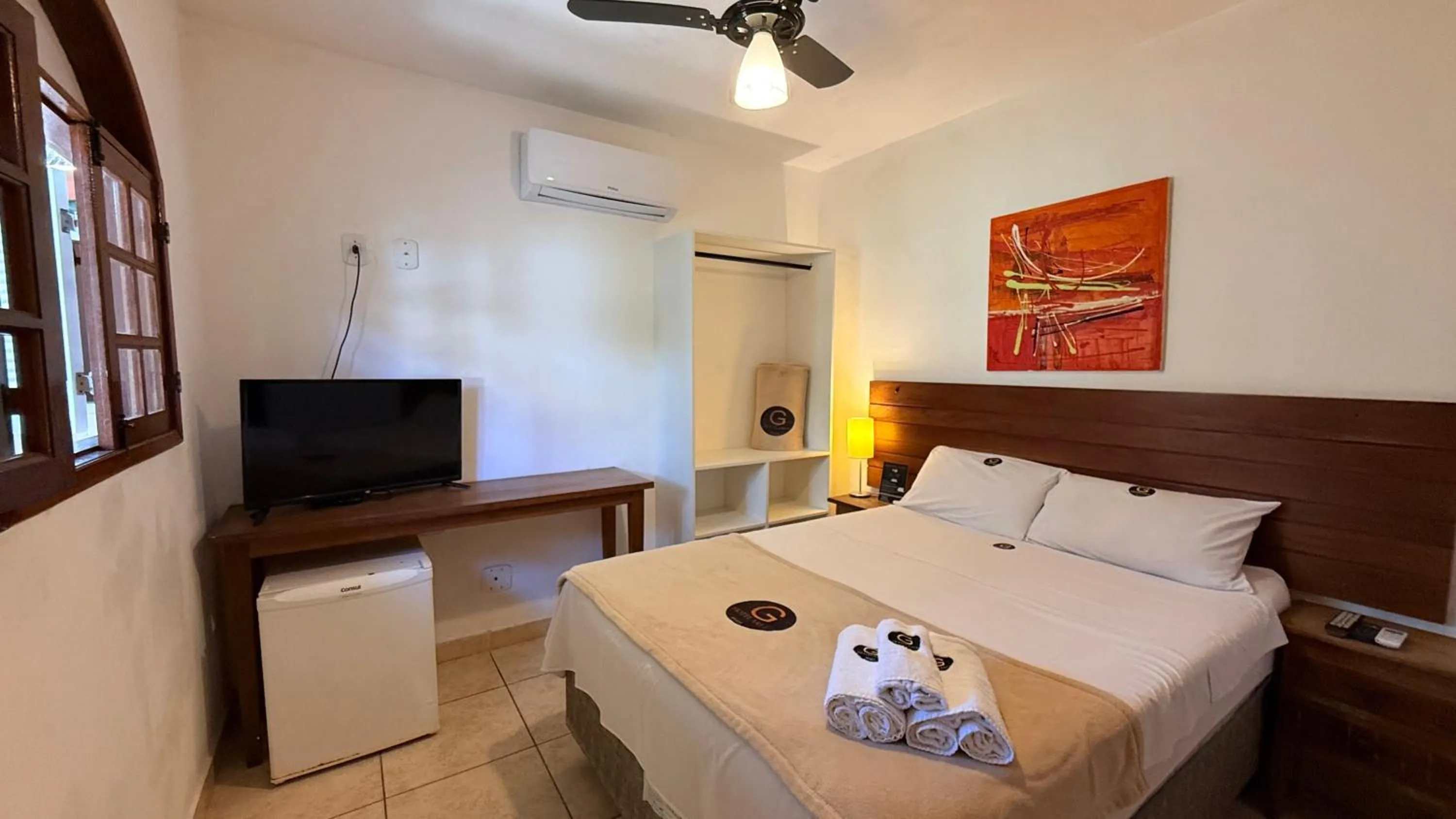 Bedroom, Bed in Pousada Casa Centro Búzios