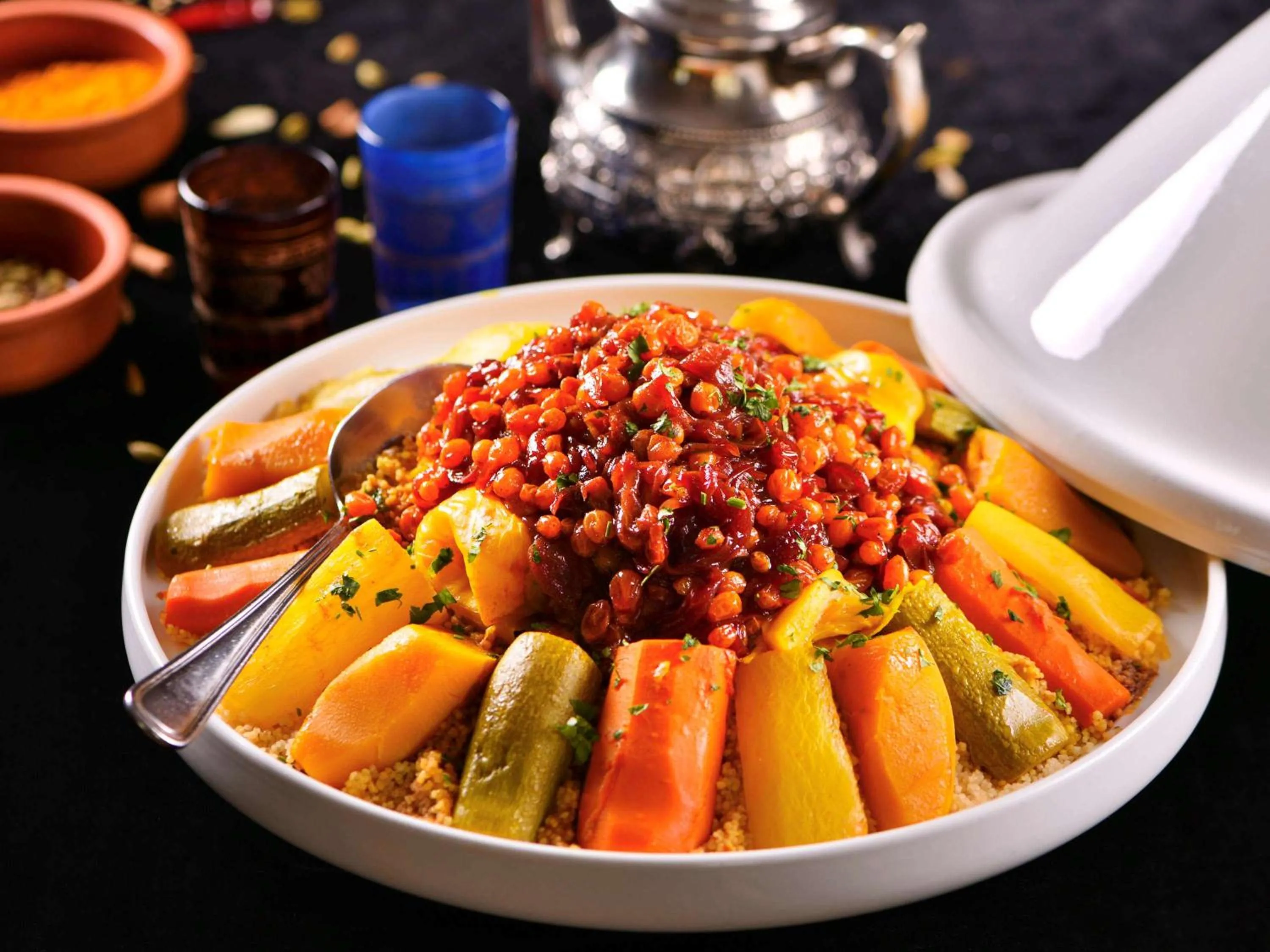 Restaurant/places to eat in Treffen House Doha - Souq Waqif and next to Msheireb Metro Station