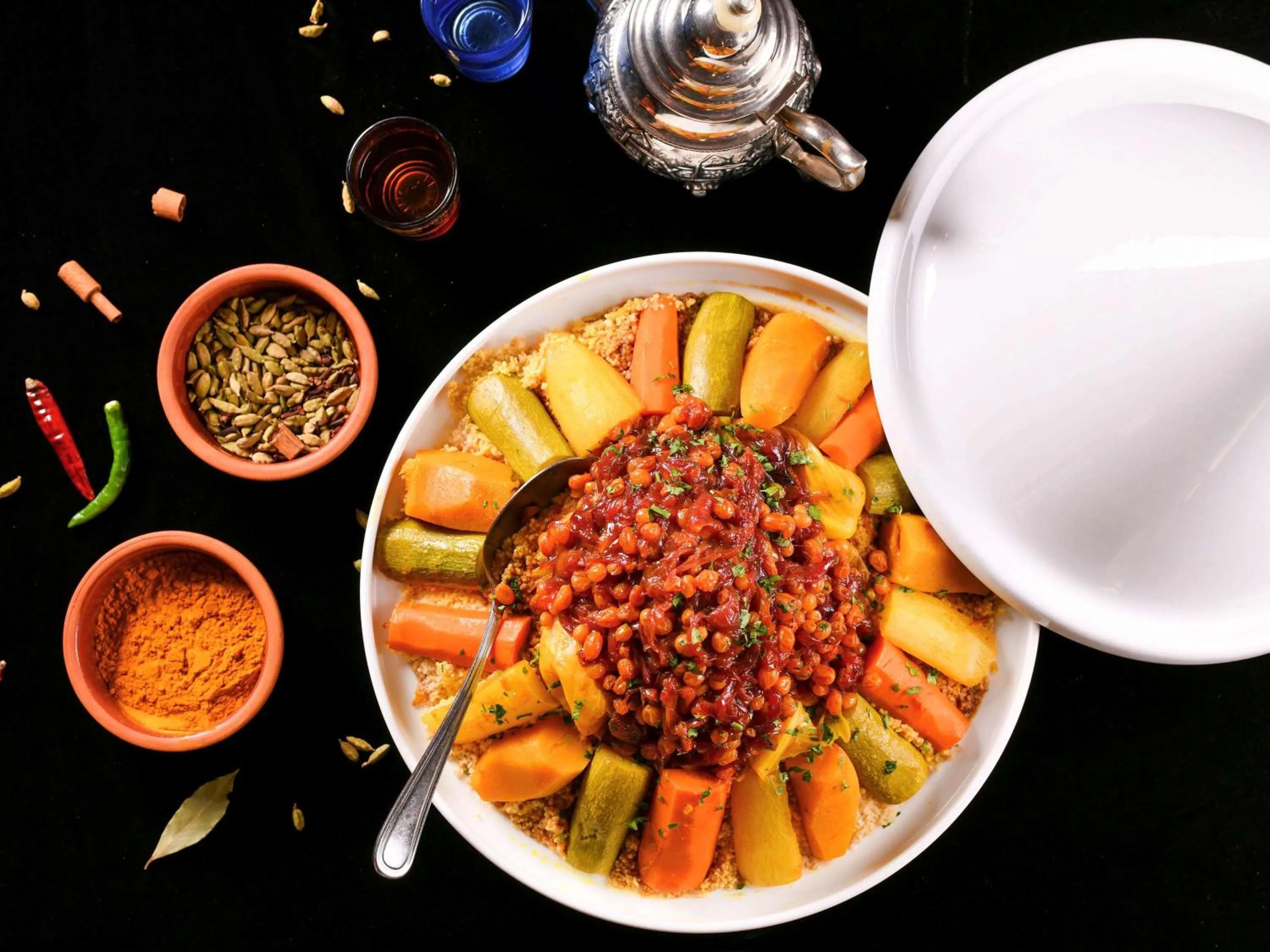 Restaurant/places to eat in Treffen House Doha - Souq Waqif and next to Msheireb Metro Station