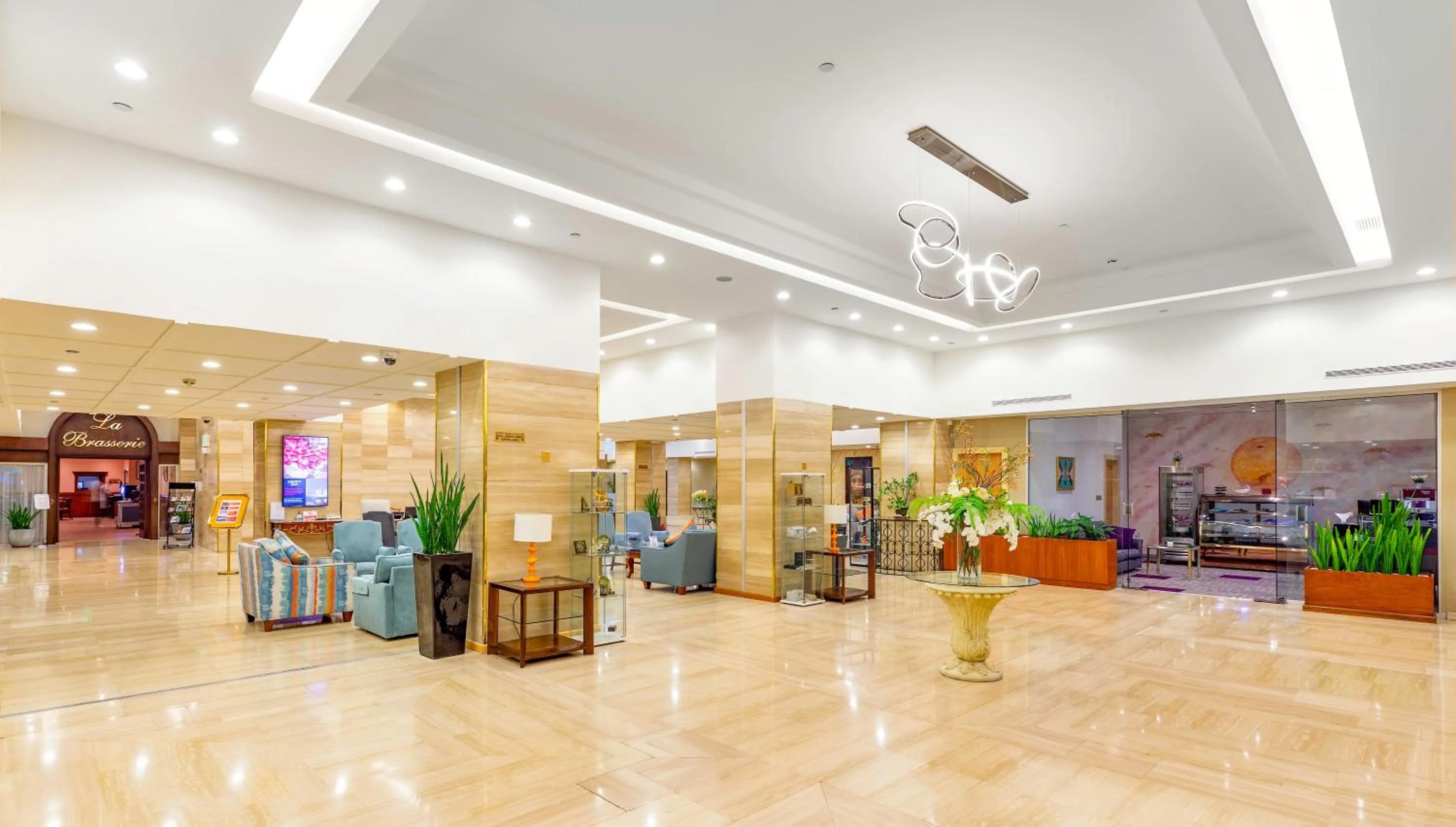 Lobby or reception in Treffen House Doha - Souq Waqif and next to Msheireb Metro Station