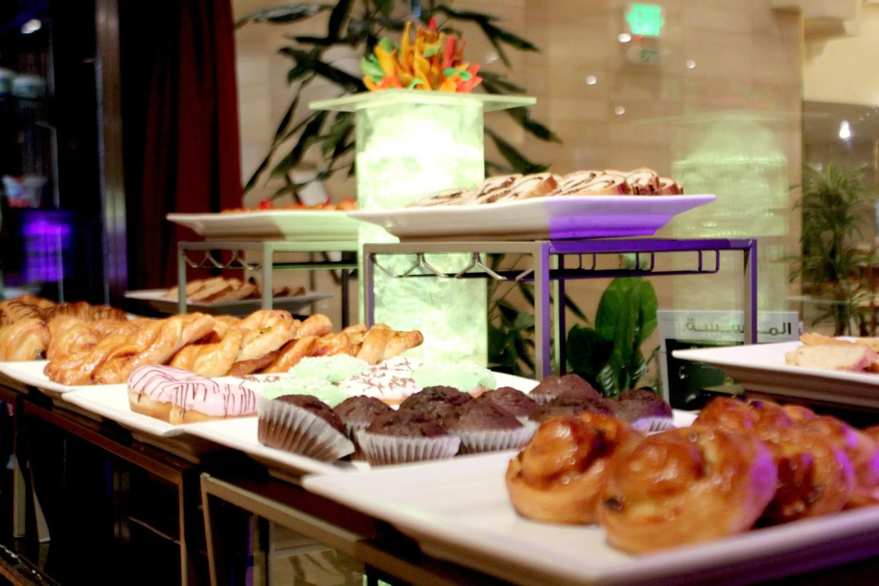 Buffet breakfast in Treffen House Doha - Souq Waqif and next to Msheireb Metro Station